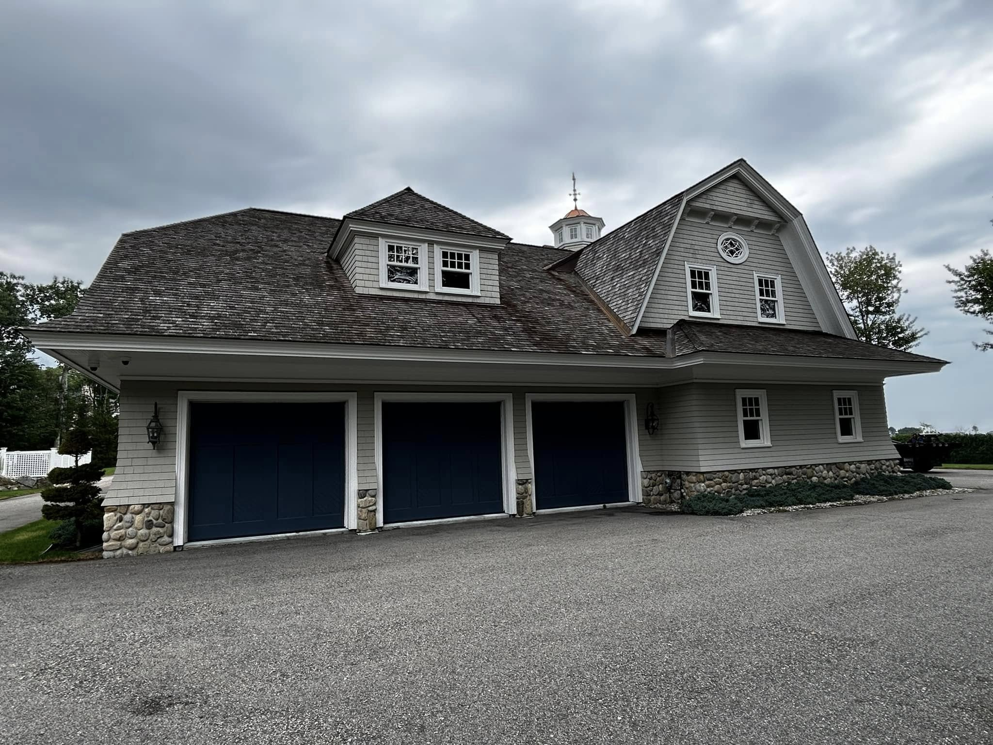 Cedar Roof Washing & Restoration — Large Estate — photo 3