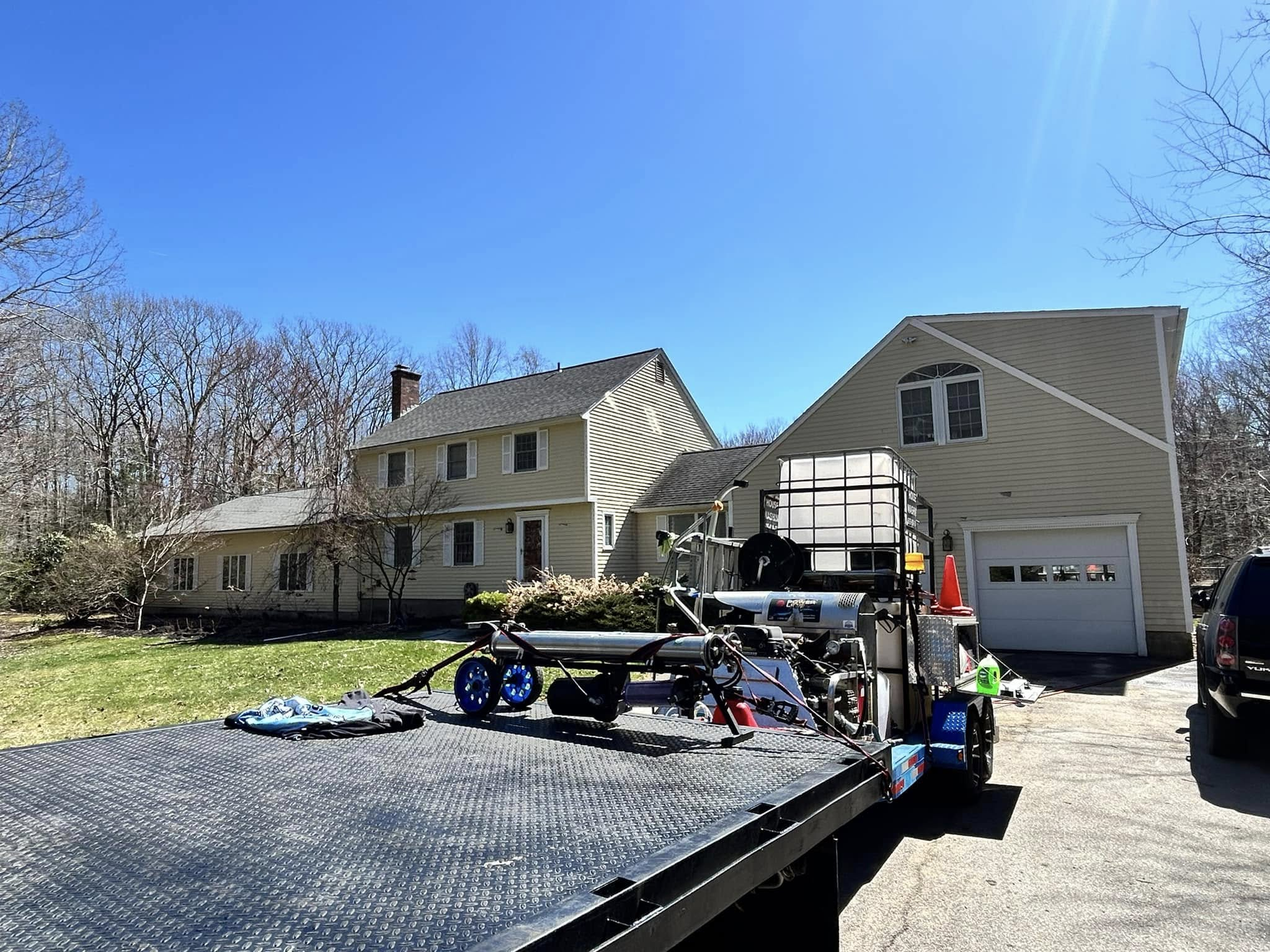 House & Barn Wash — Repaint & Restain Prep — New Hampshire