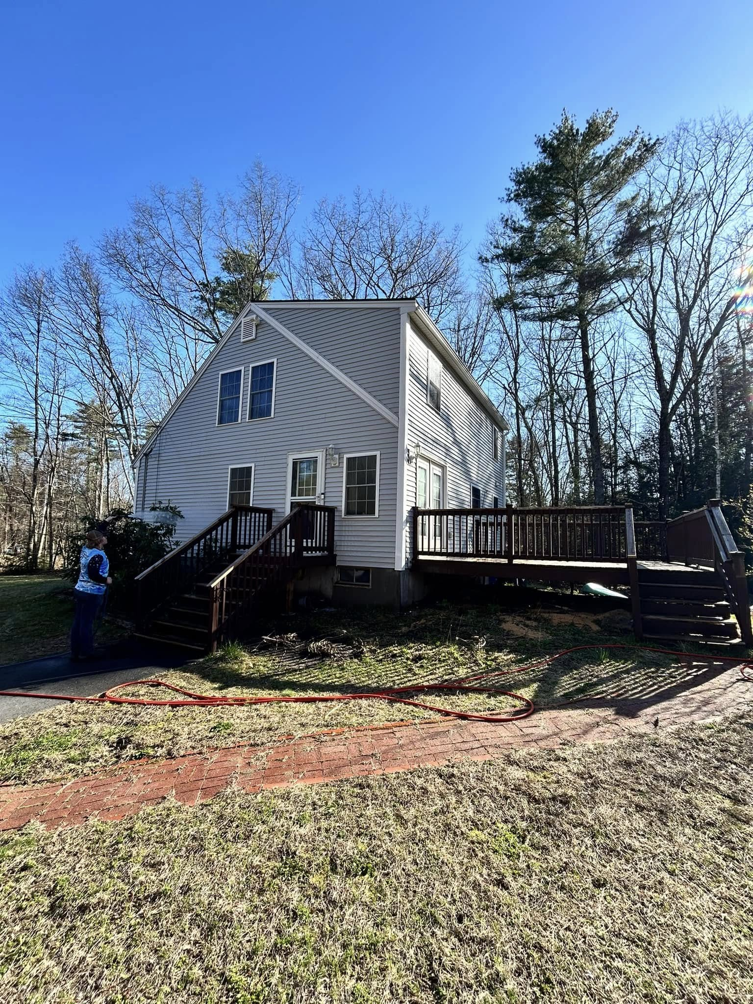 House Wash & Deck Prep — Staining & Lattice — New Hampshire