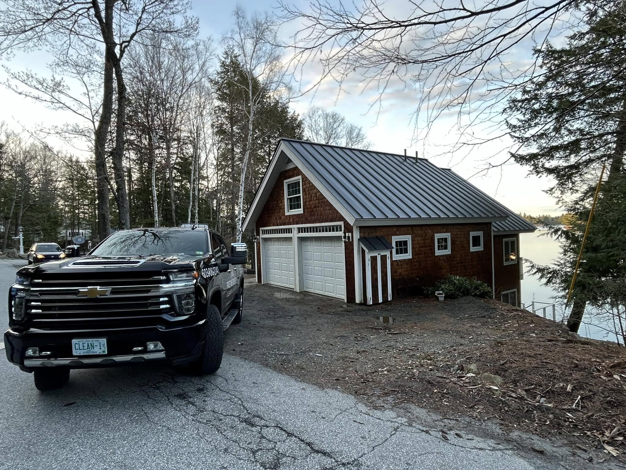 Lakefront Cedar Restoration — Trim Repaint & Stain Touch-Up Prep — photo 4