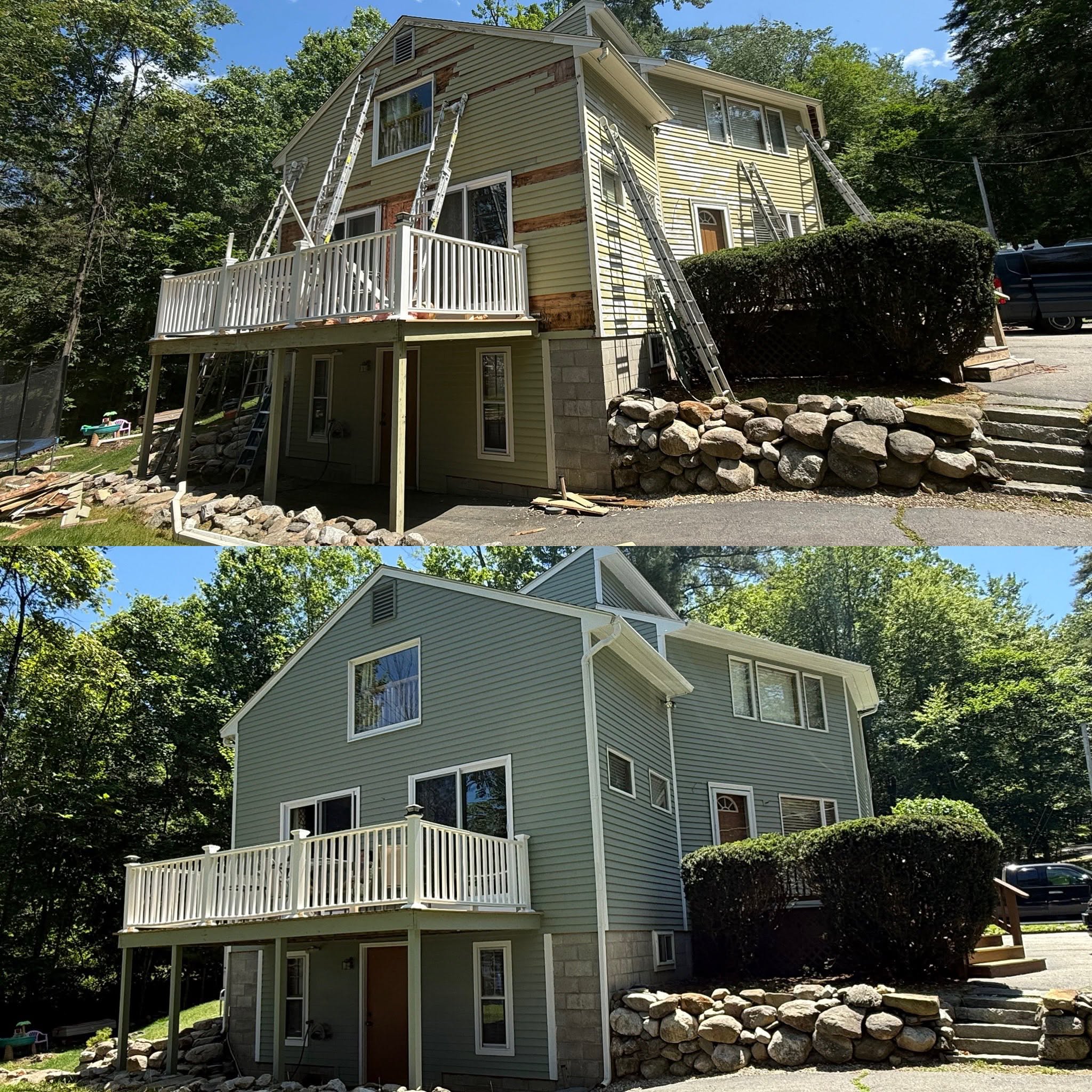 Beautiful Color Change — Rot Repair & Complete Exterior, NH — photo 2