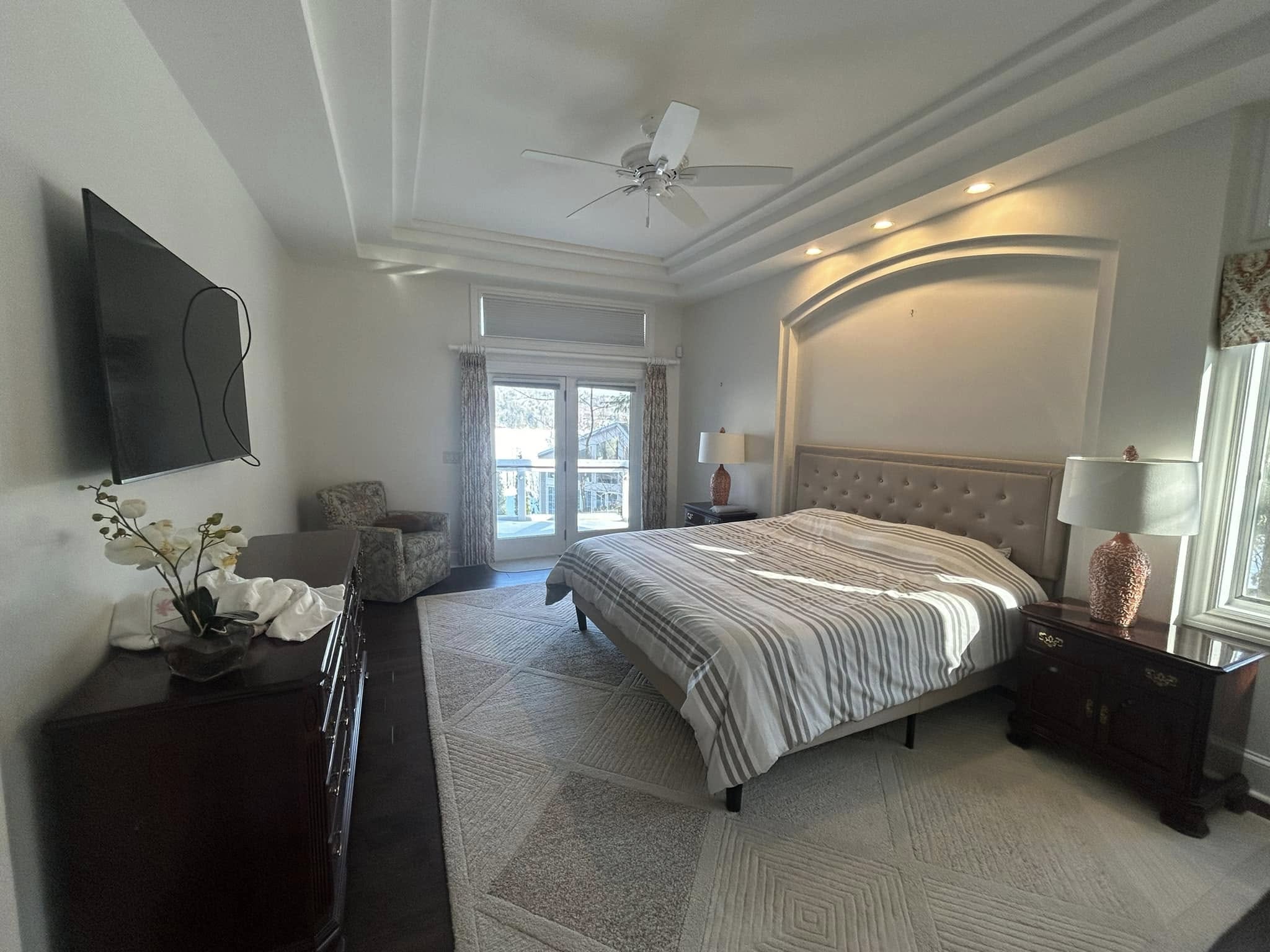 Dove White Interior — Curb Appeal Transformation, NH — New Hampshire