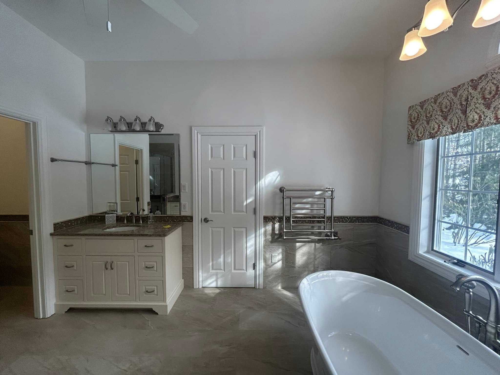 Dove White Interior — Curb Appeal Transformation, NH — photo 3