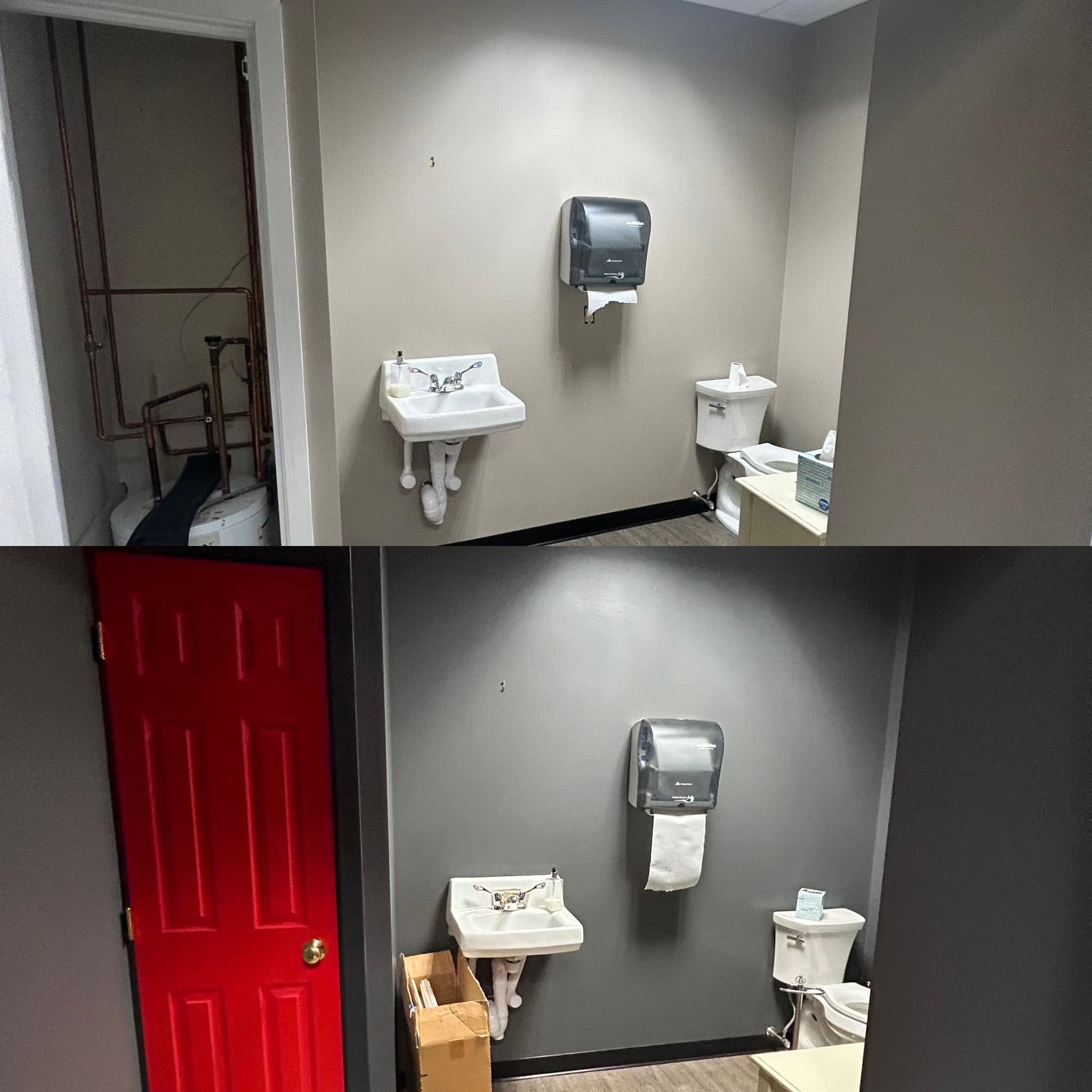 Complete Commercial Interior — Walls, Trim, Doors & Vanities, NH — photo 7