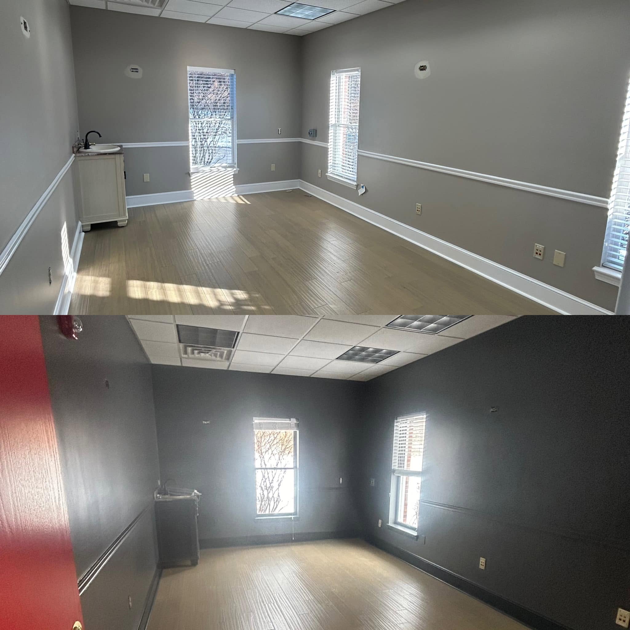 Complete Commercial Interior — Walls, Trim, Doors & Vanities, NH — photo 8