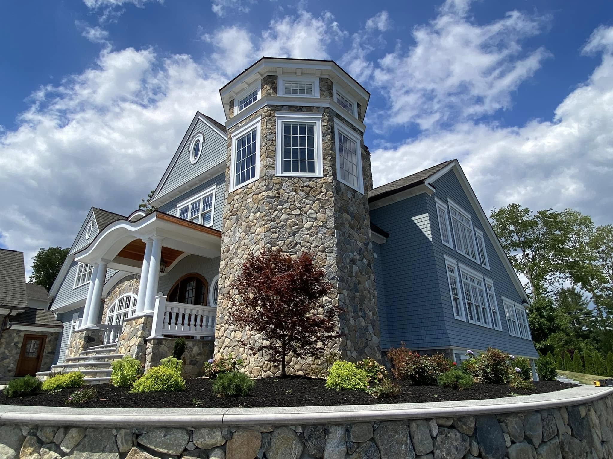 Exterior House Washing — Large Shingle-Style Estate — photo 2