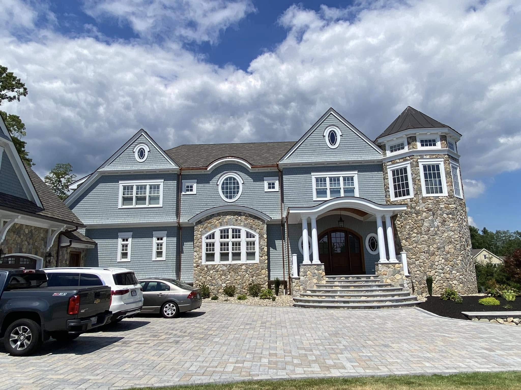 Exterior House Washing — Large Shingle-Style Estate — photo 3