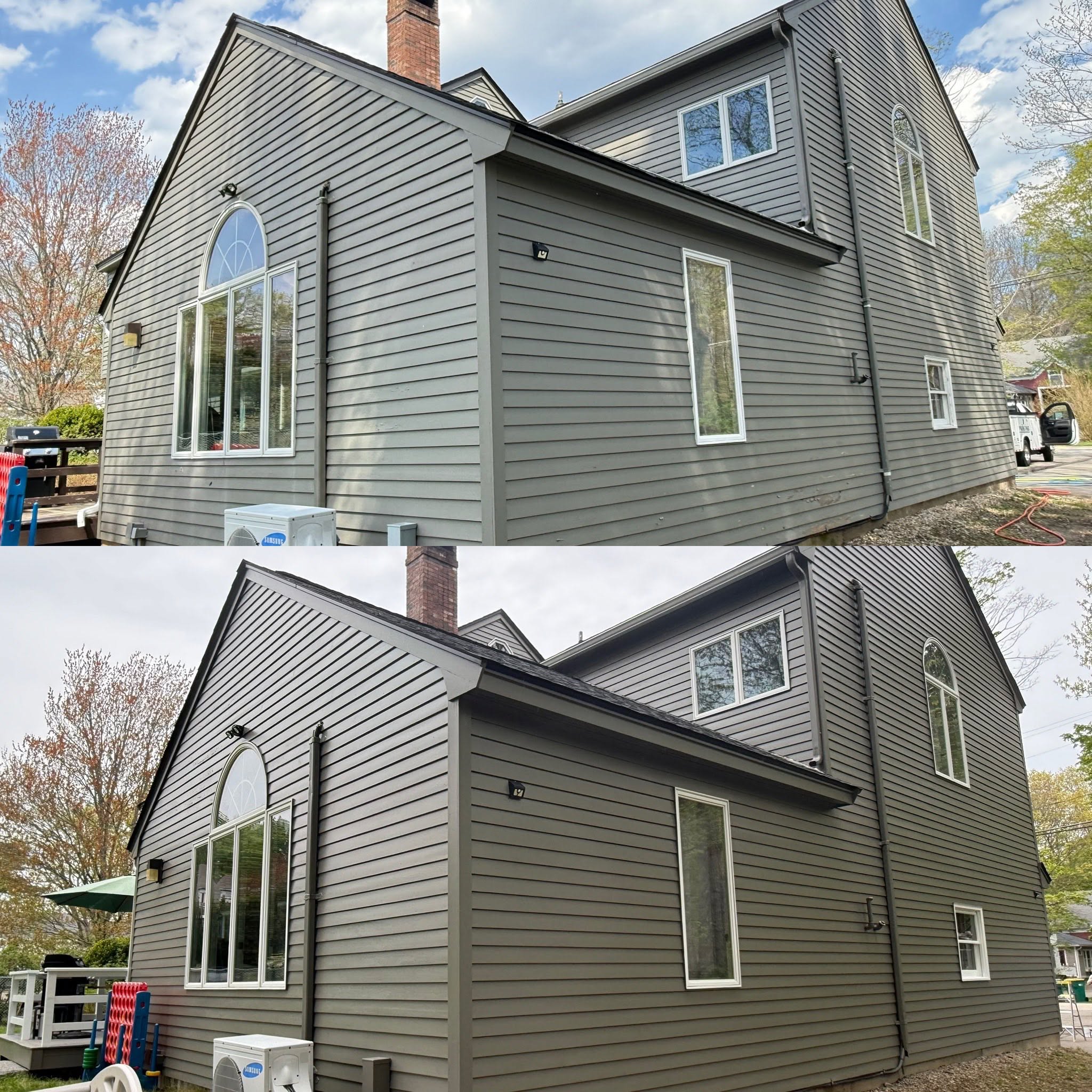 Full Exterior Wash, Rot Repair & Complete Repaint — photo 13