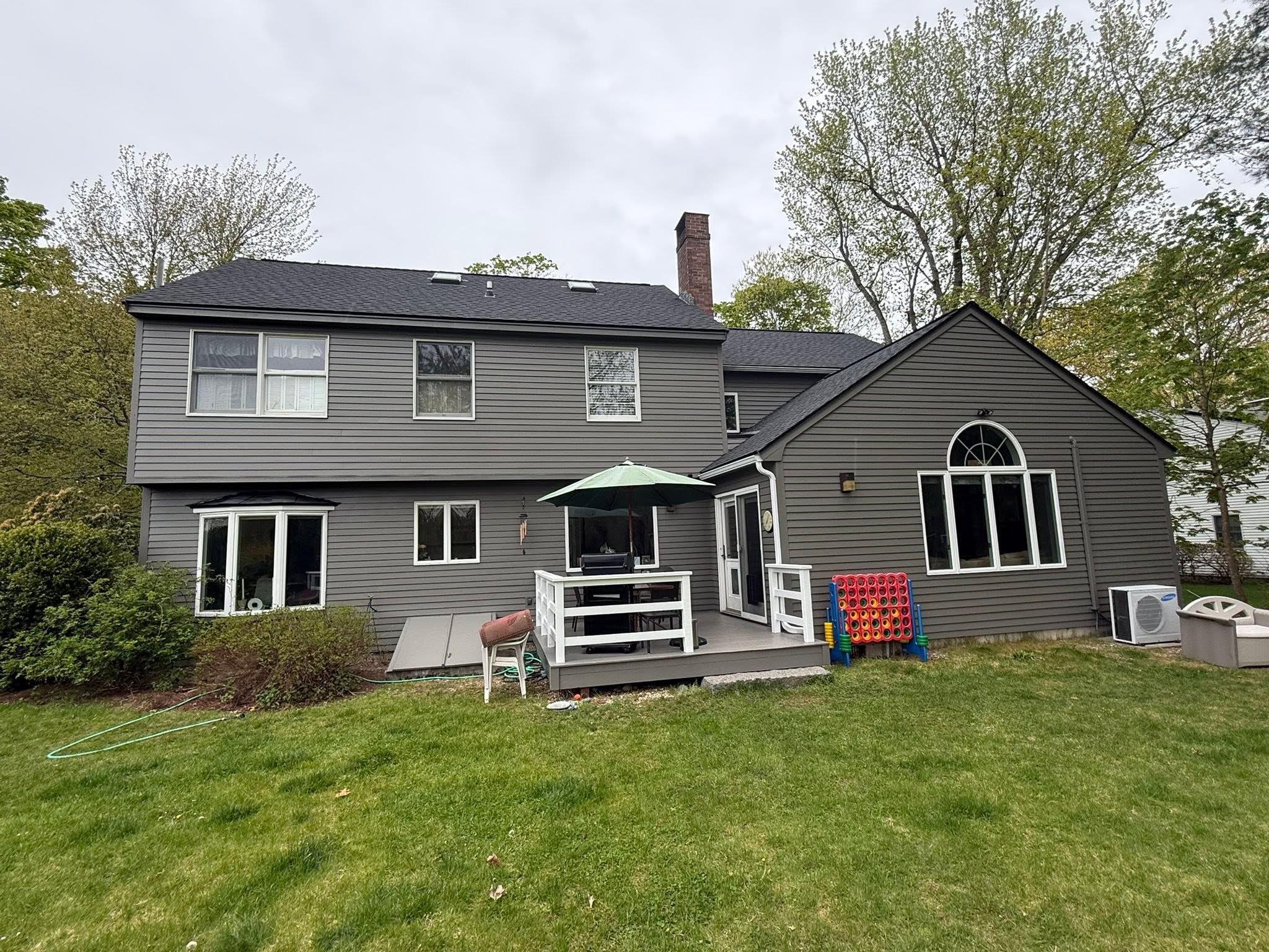 Full Exterior Wash, Rot Repair & Complete Repaint — photo 2