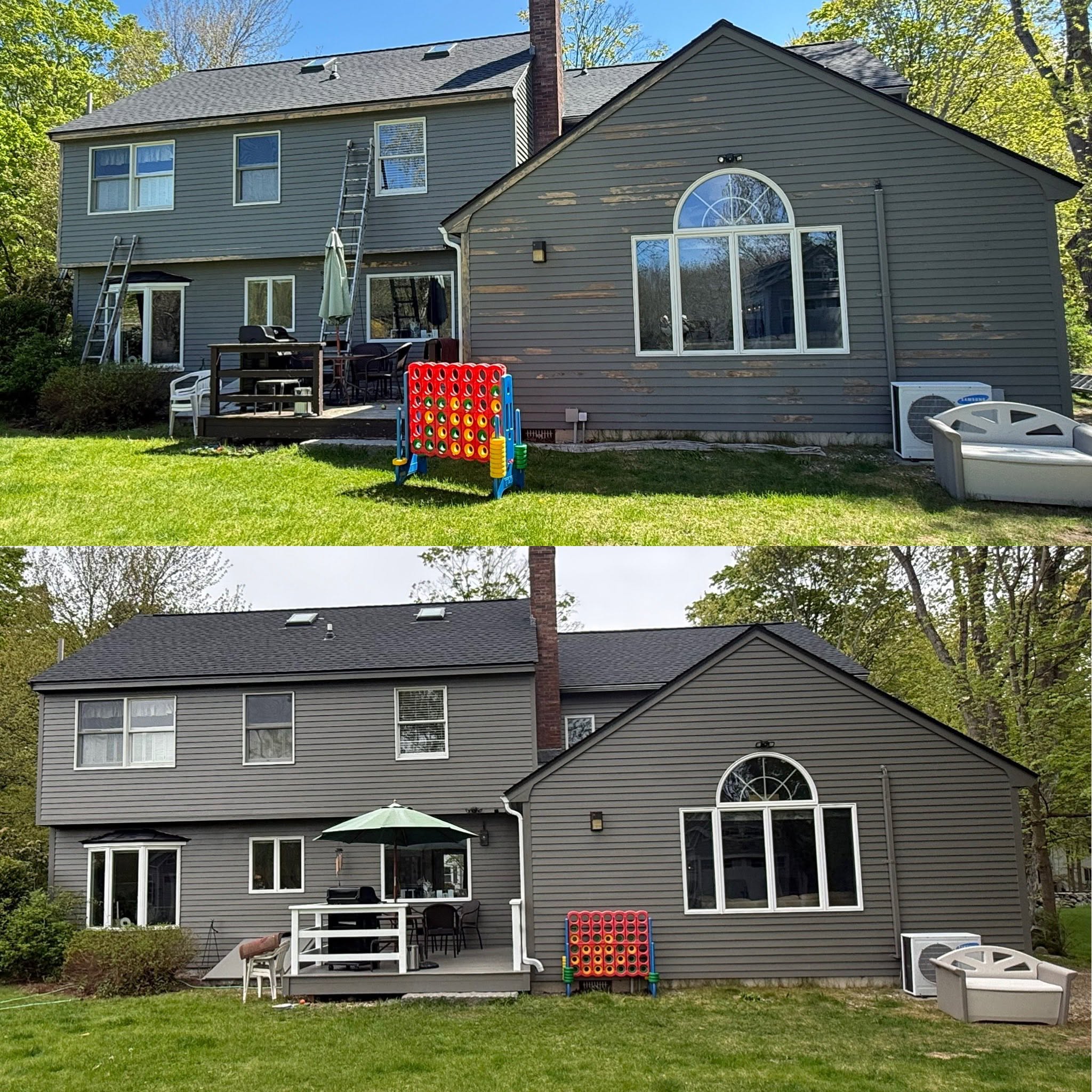 Full Exterior Wash, Rot Repair & Complete Repaint — photo 3