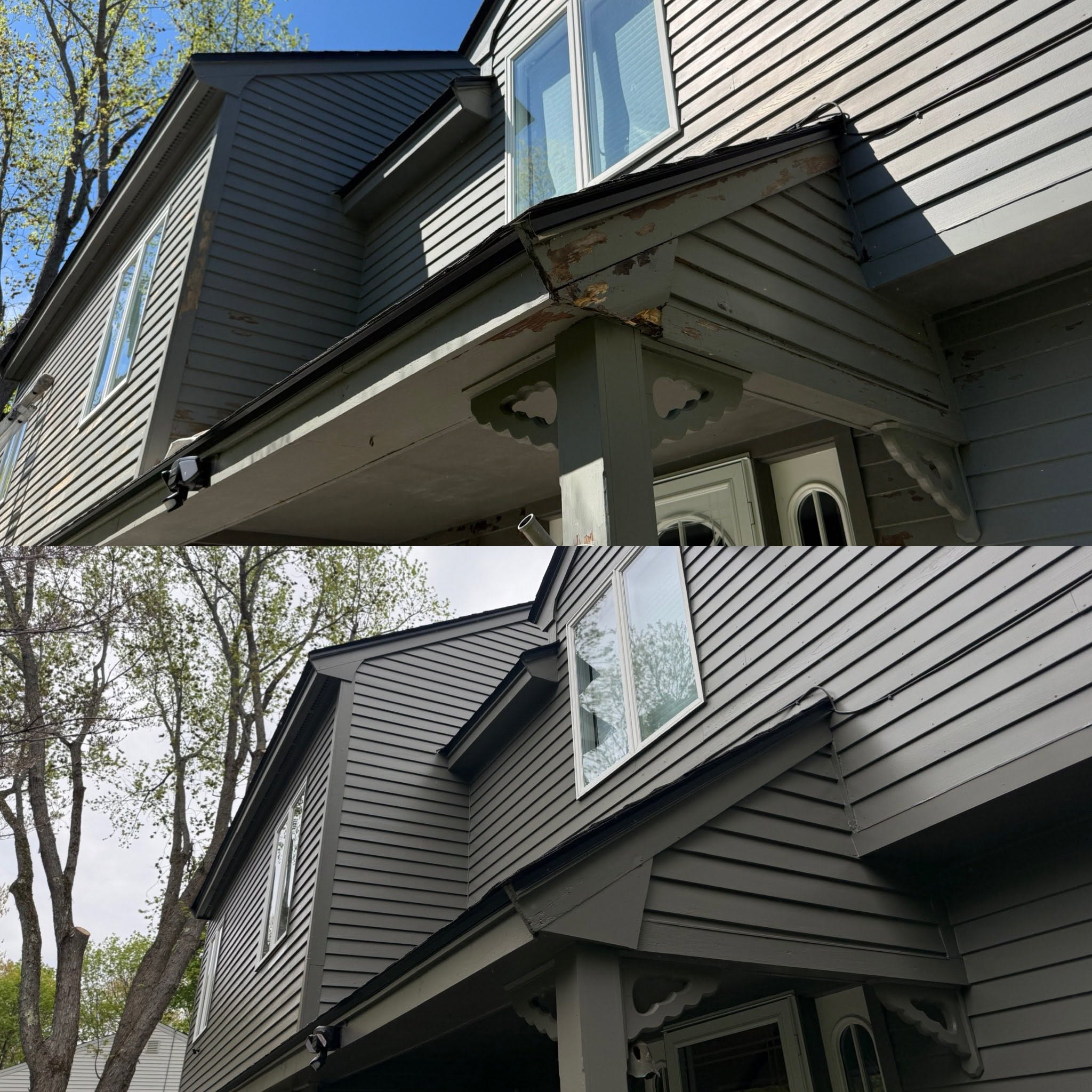 Full Exterior Wash, Rot Repair & Complete Repaint — photo 5
