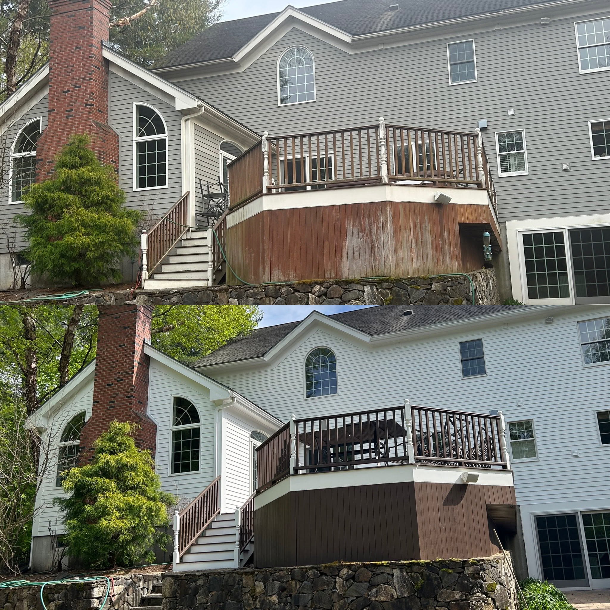 Holy Transformation! 6,000 Sq Ft — 7 Painters, 4 Days, North Hampton, NH — photo 8