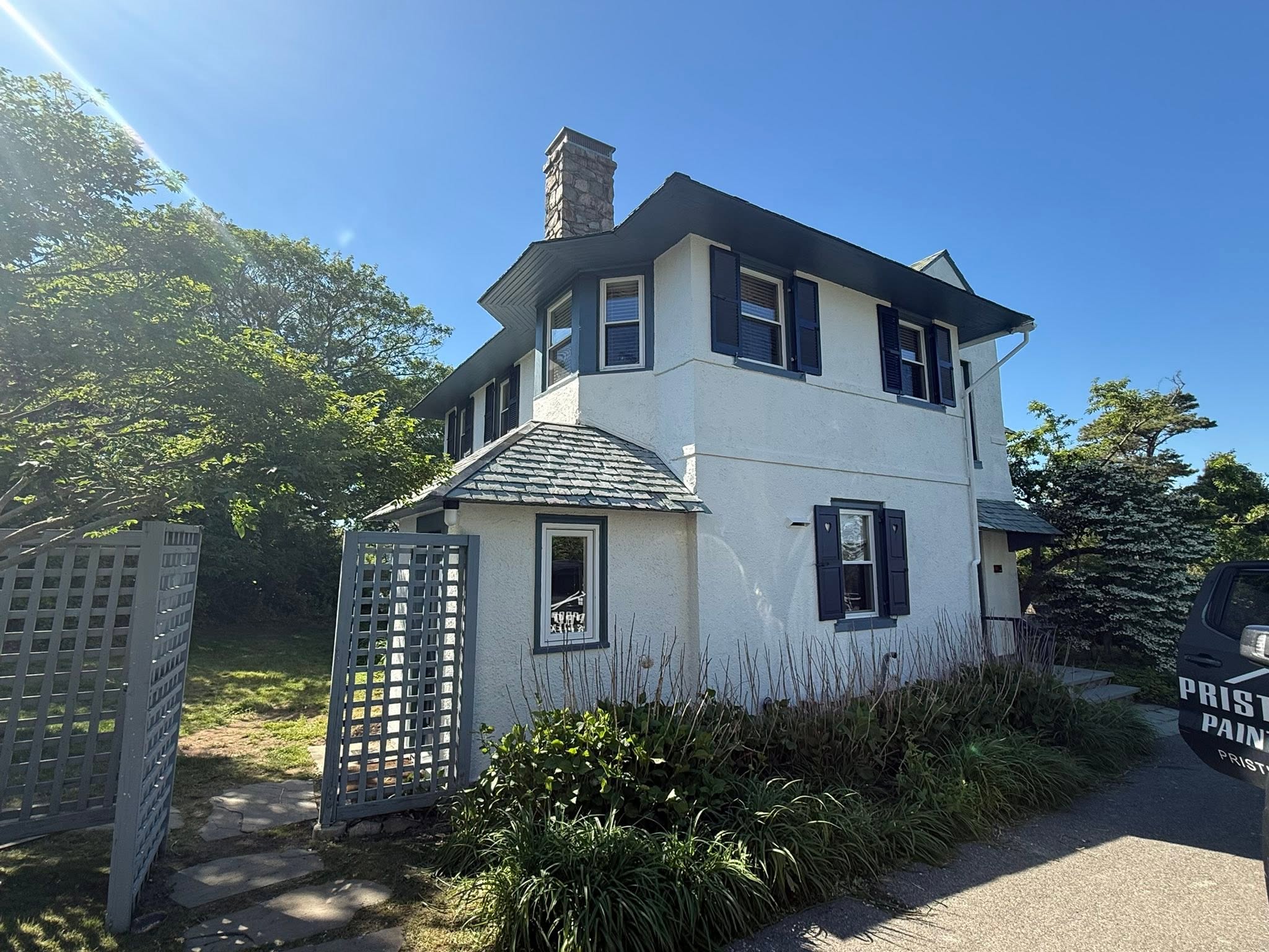 Massive Exterior Lead Renovation & Color Change