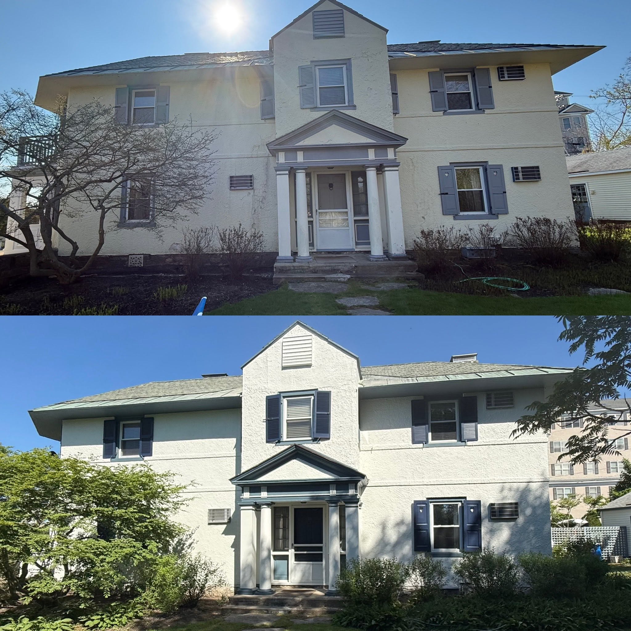 Massive Exterior Lead Renovation & Color Change — photo 8
