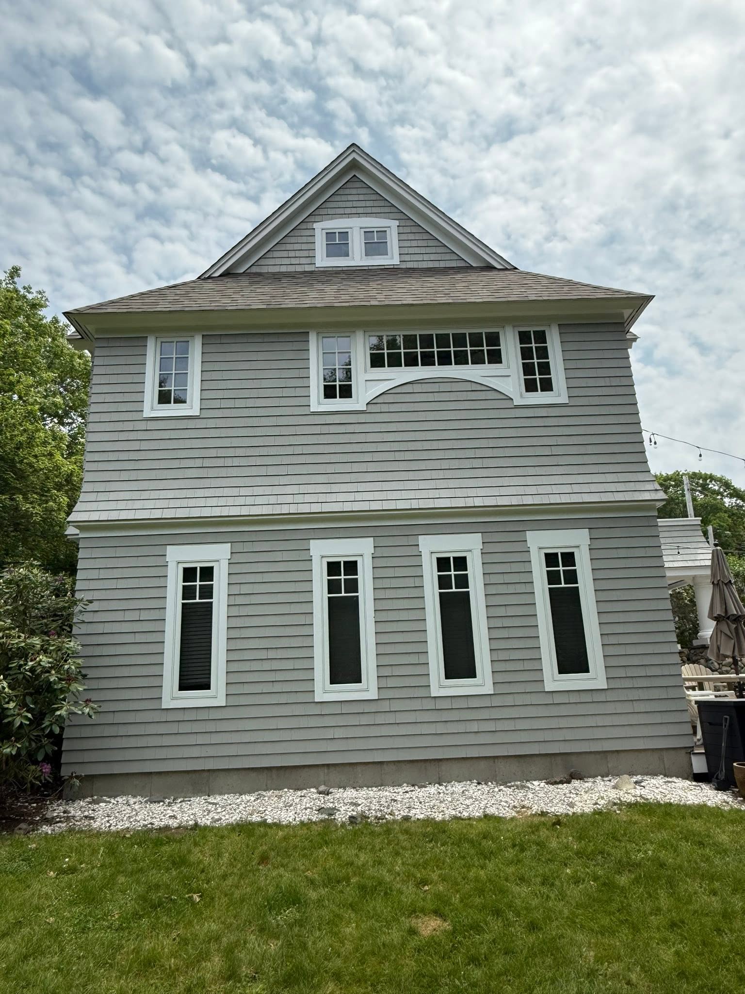 Rot Repair, Stain & Cedar Shingle Wash — Ogunquit, ME — photo 3