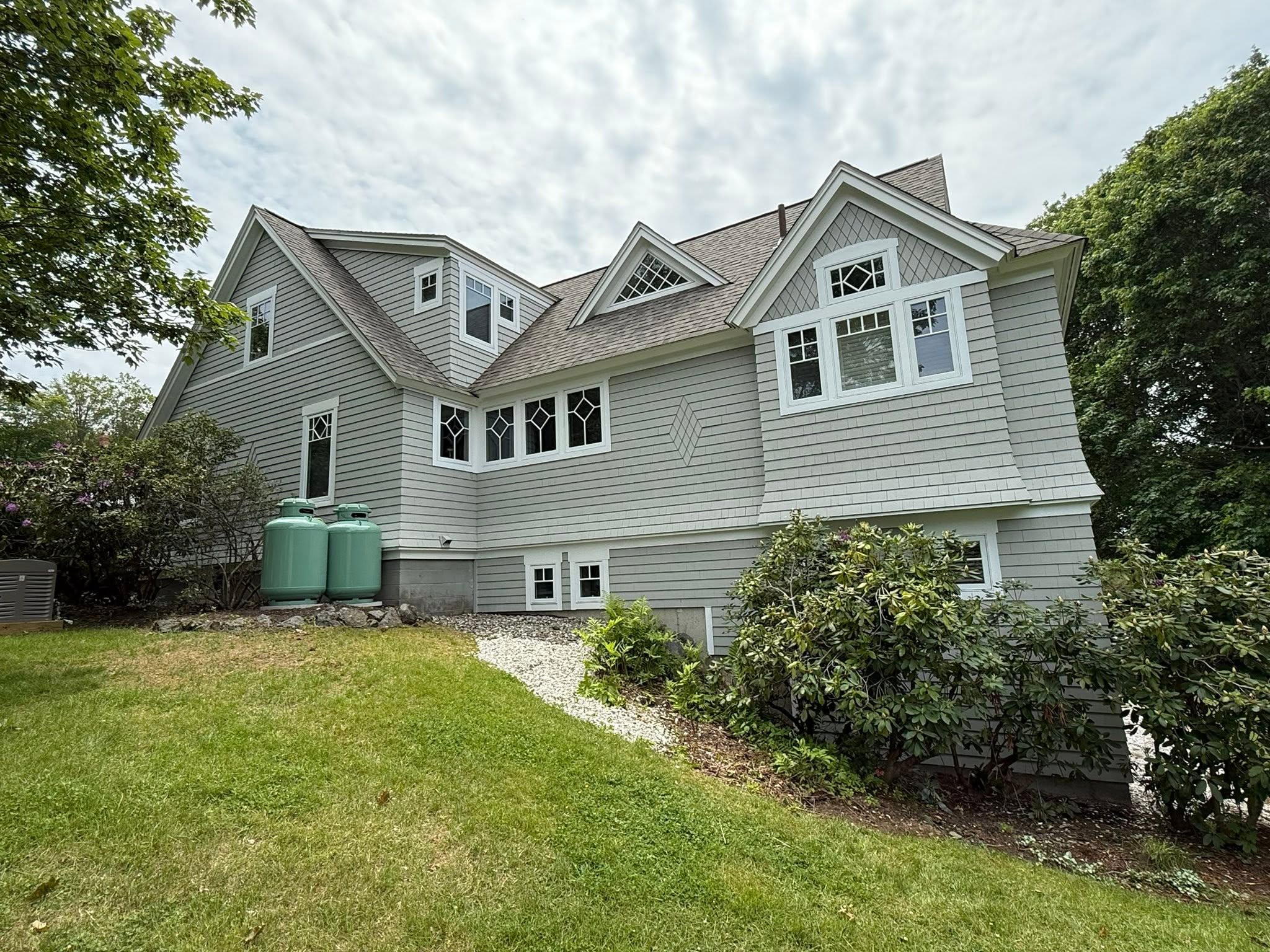 Rot Repair, Stain & Cedar Shingle Wash — Ogunquit, ME — photo 4