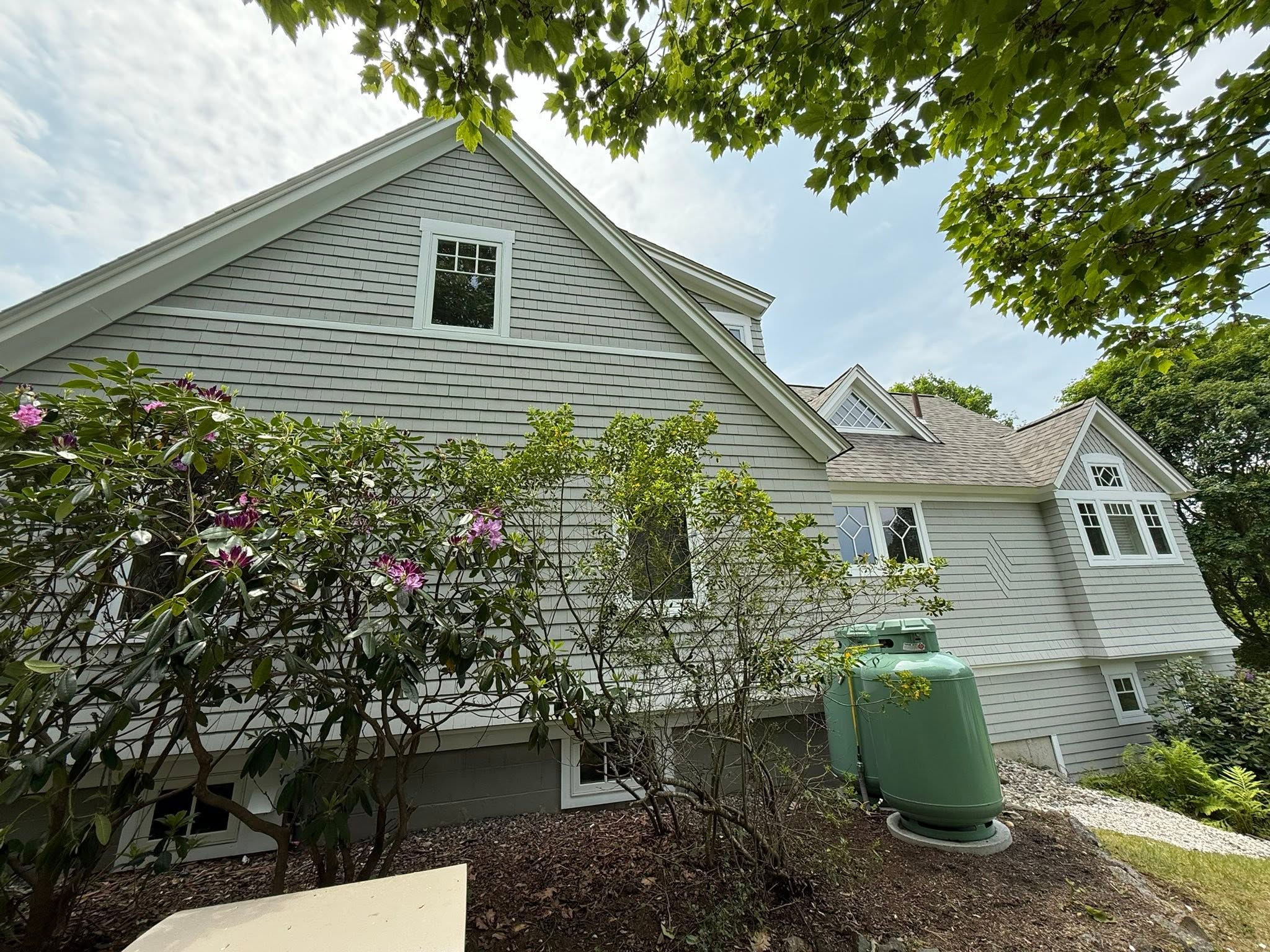 Rot Repair, Stain & Cedar Shingle Wash — Ogunquit, ME — photo 6