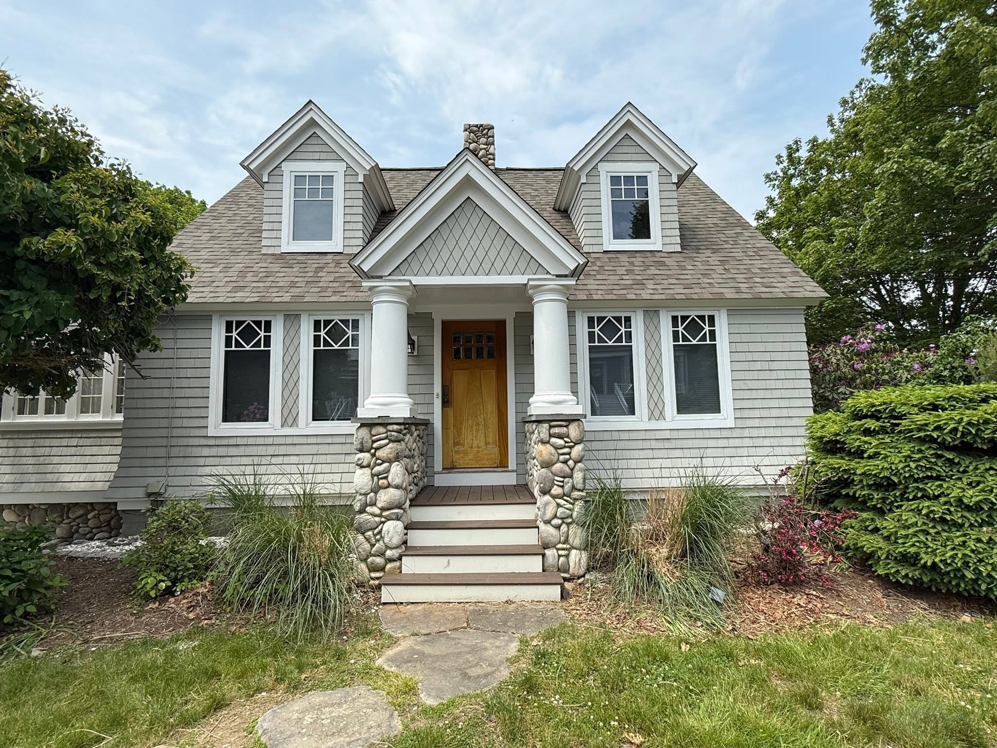 Rot Repair, Stain & Cedar Shingle Wash — Ogunquit, ME — photo 7