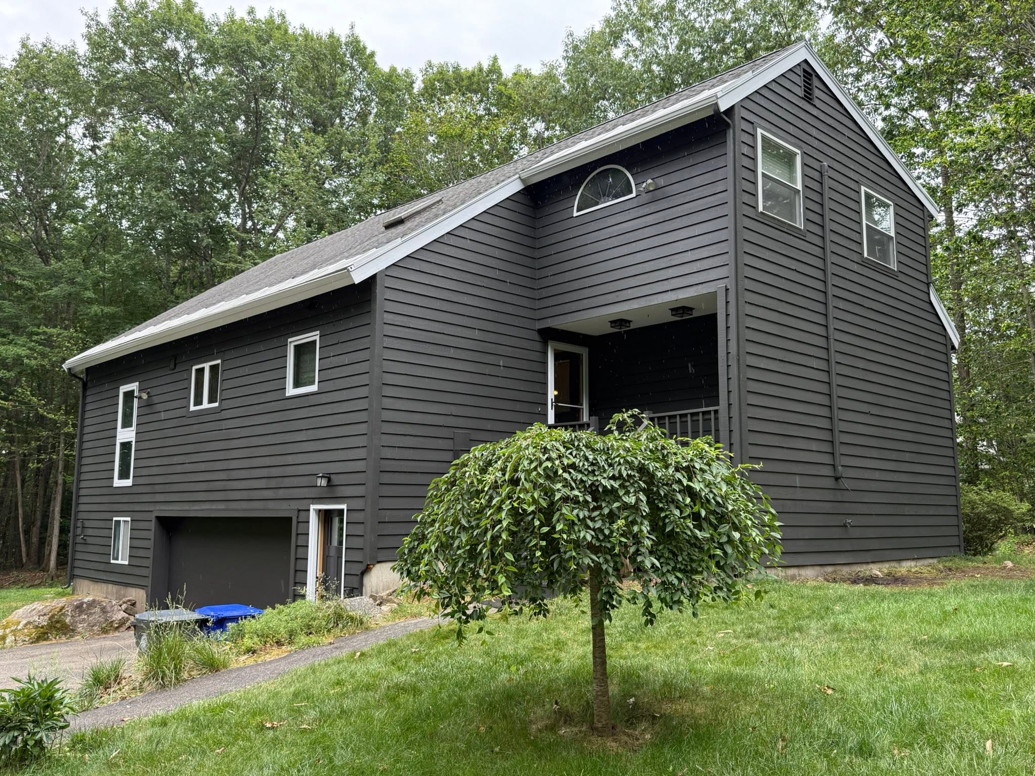 Modern Exterior Color Transformation — Hampstead, NH