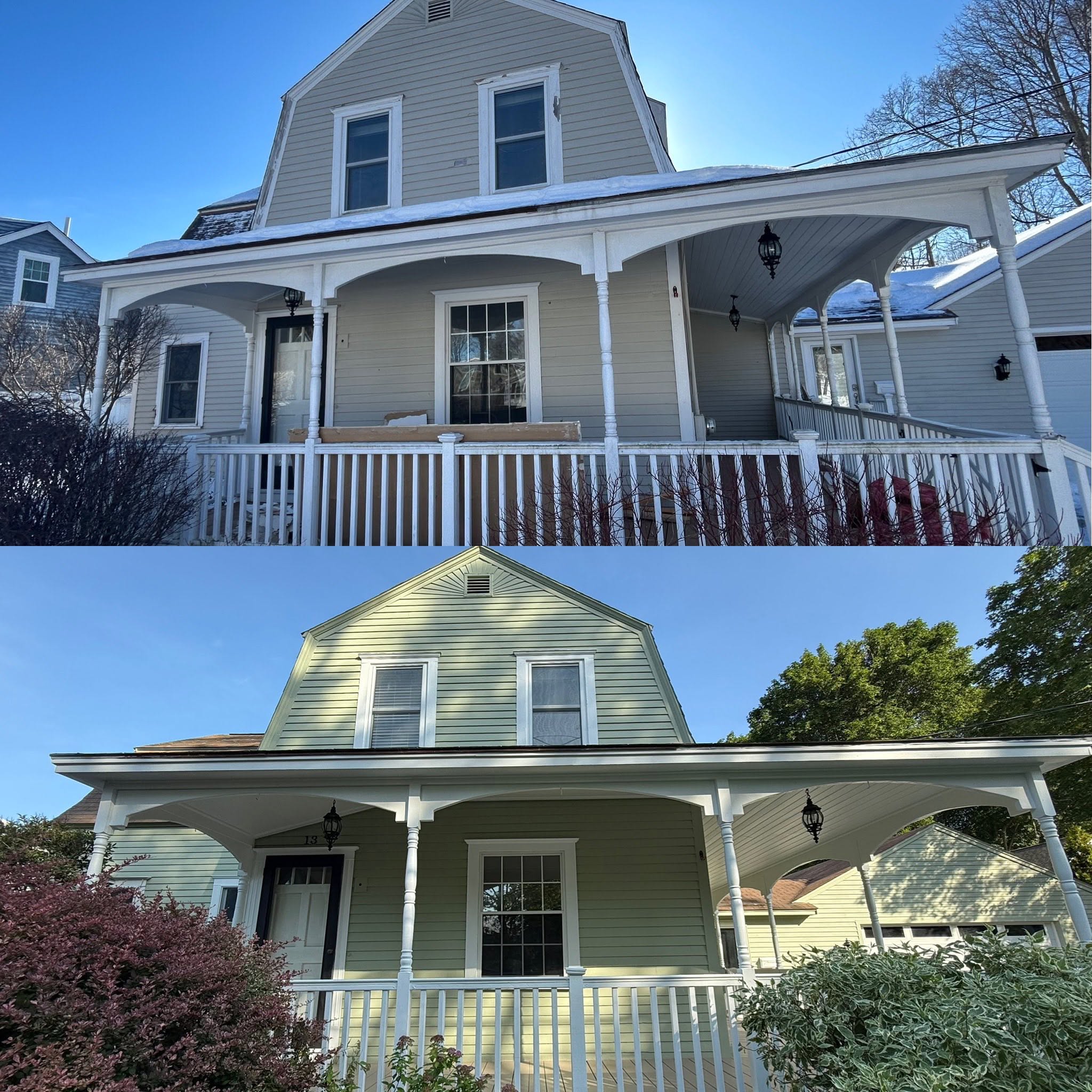 Exterior Color Change with Carpentry Repairs — photo 13