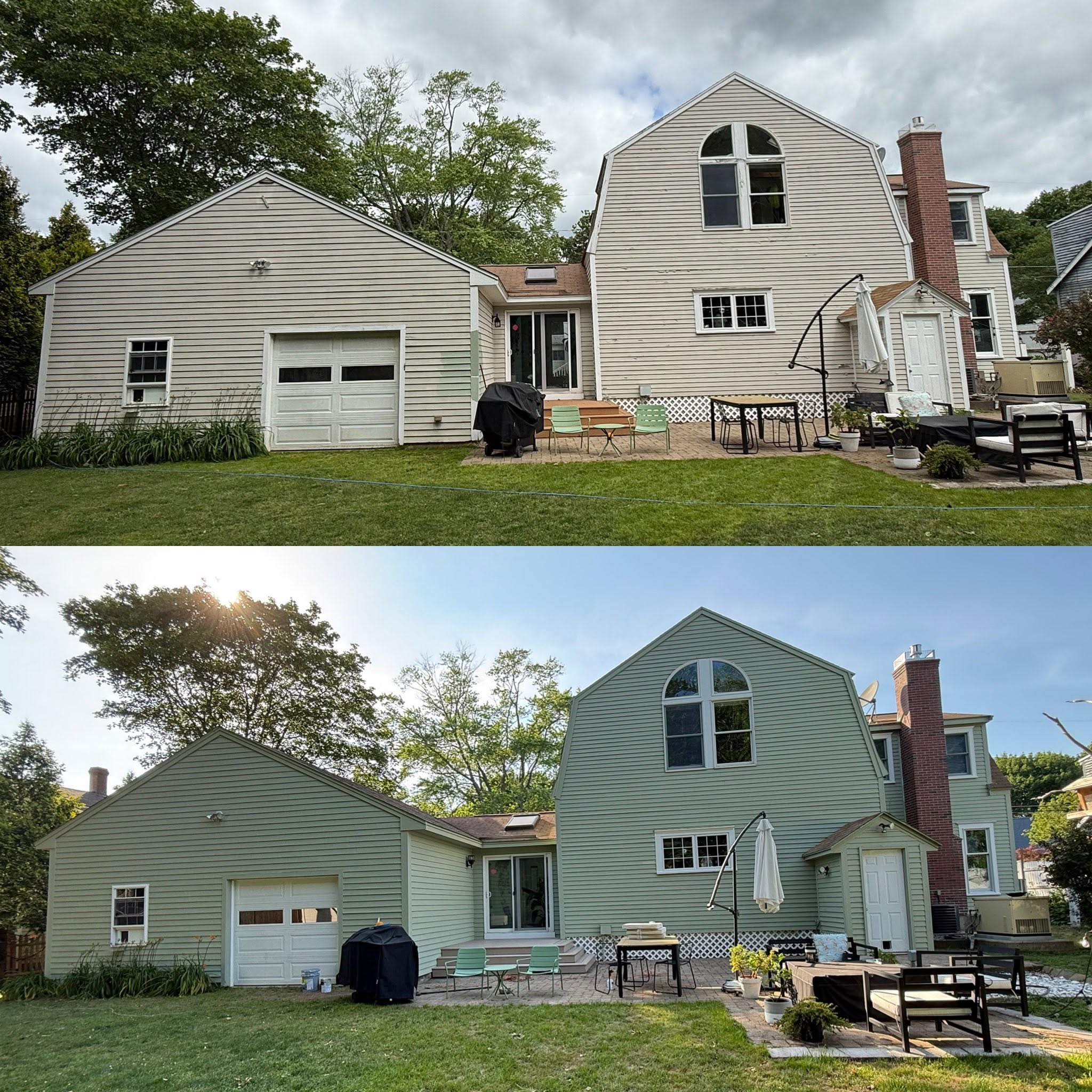 Exterior Color Change with Carpentry Repairs — photo 14