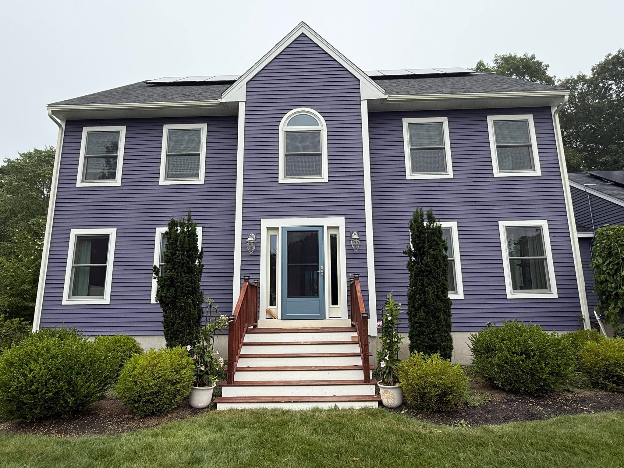 Custom Color Exterior Repaint — York, ME