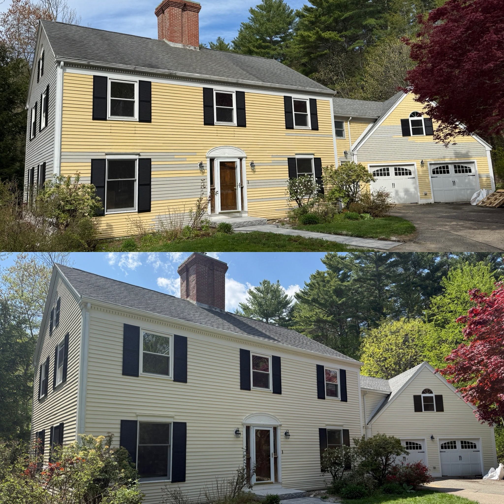 Full Primer, Color Change & Two-Coat Exterior Repaint — photo 1