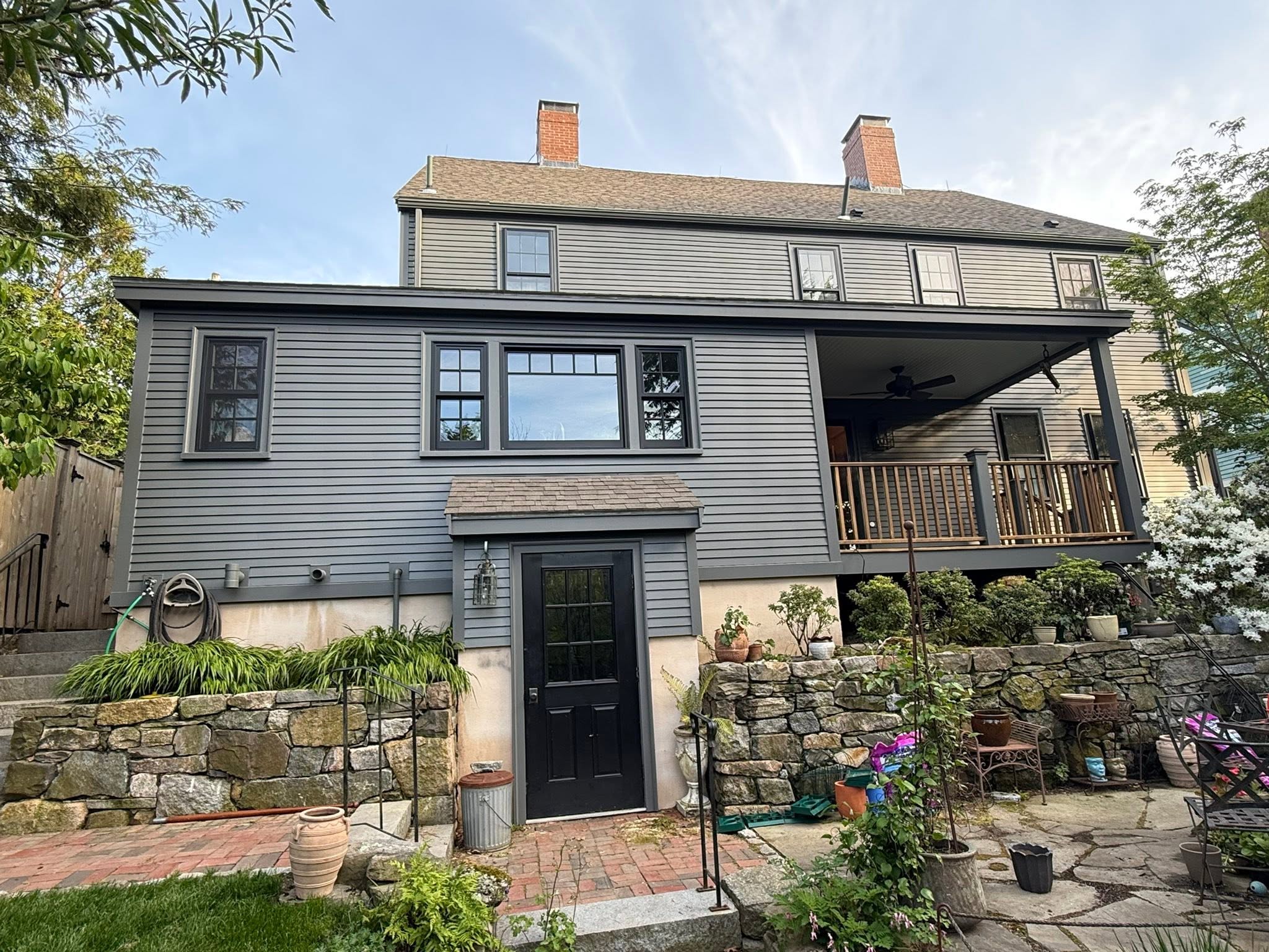 Our Favorite Gray — Complete Exterior in Two Days, Portsmouth, NH