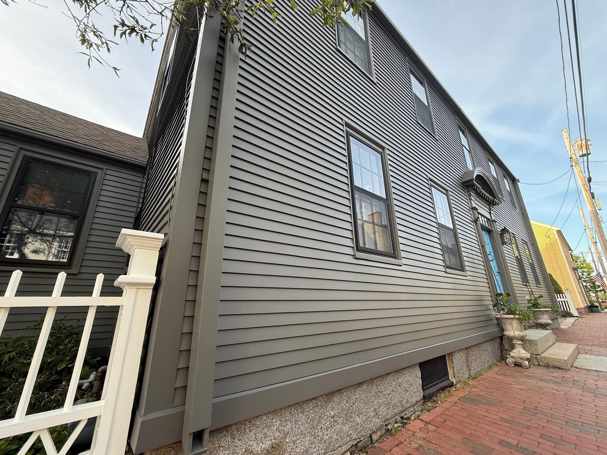 Our Favorite Gray — Complete Exterior in Two Days, Portsmouth, NH — photo 4