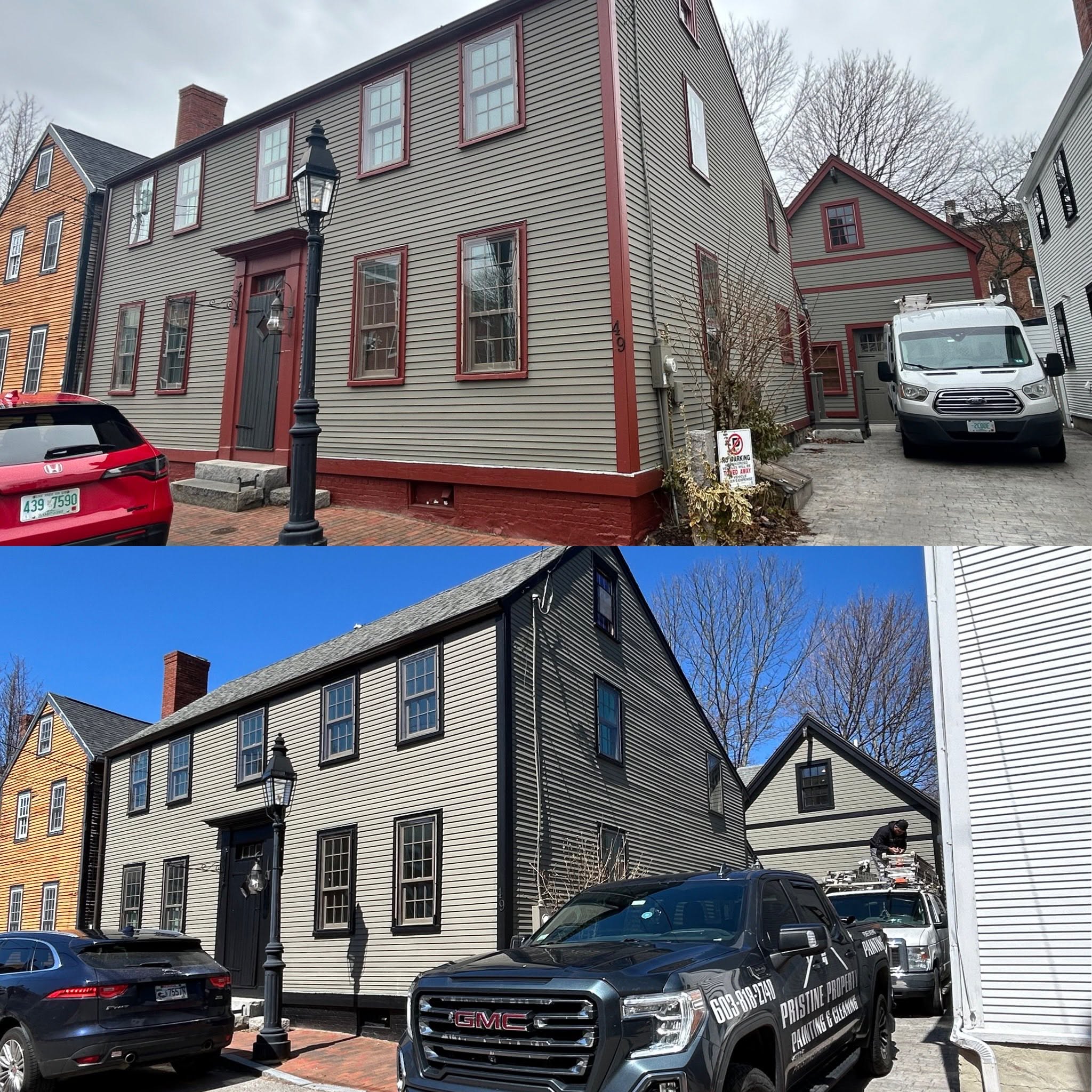 200-Year-Old Home & Guest House — Complete Interior & Exterior Trim, Portsmouth, NH — photo 15