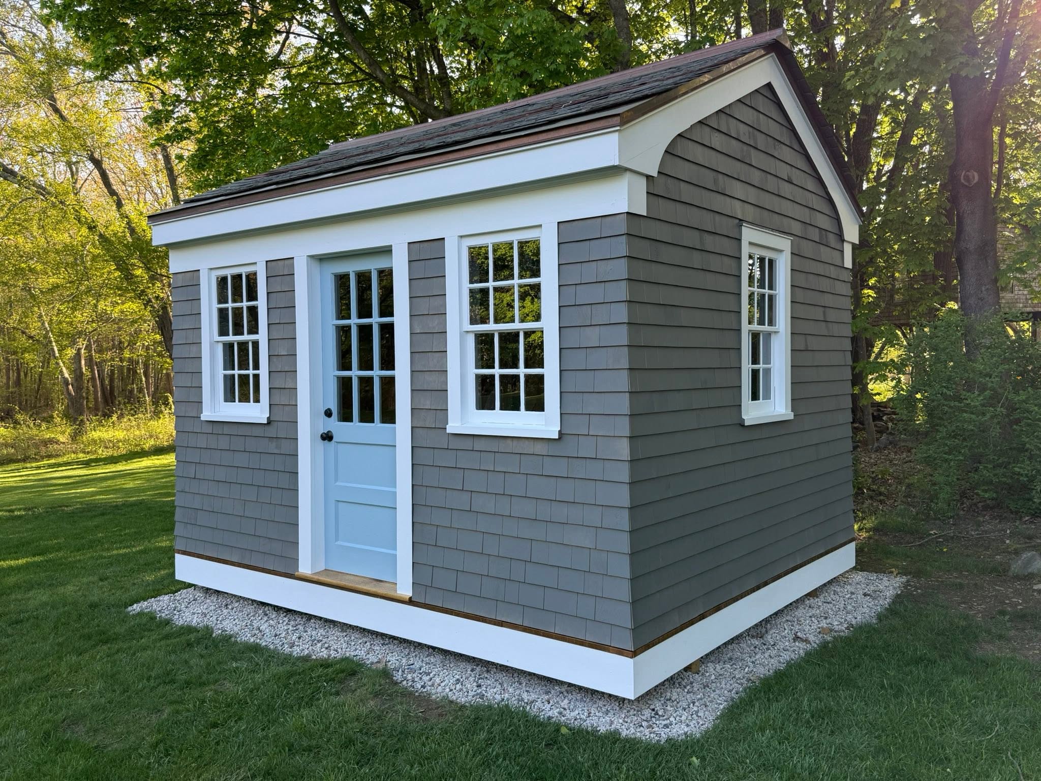Cedar Stain, Trim & Full Exterior Repaint — photo 1