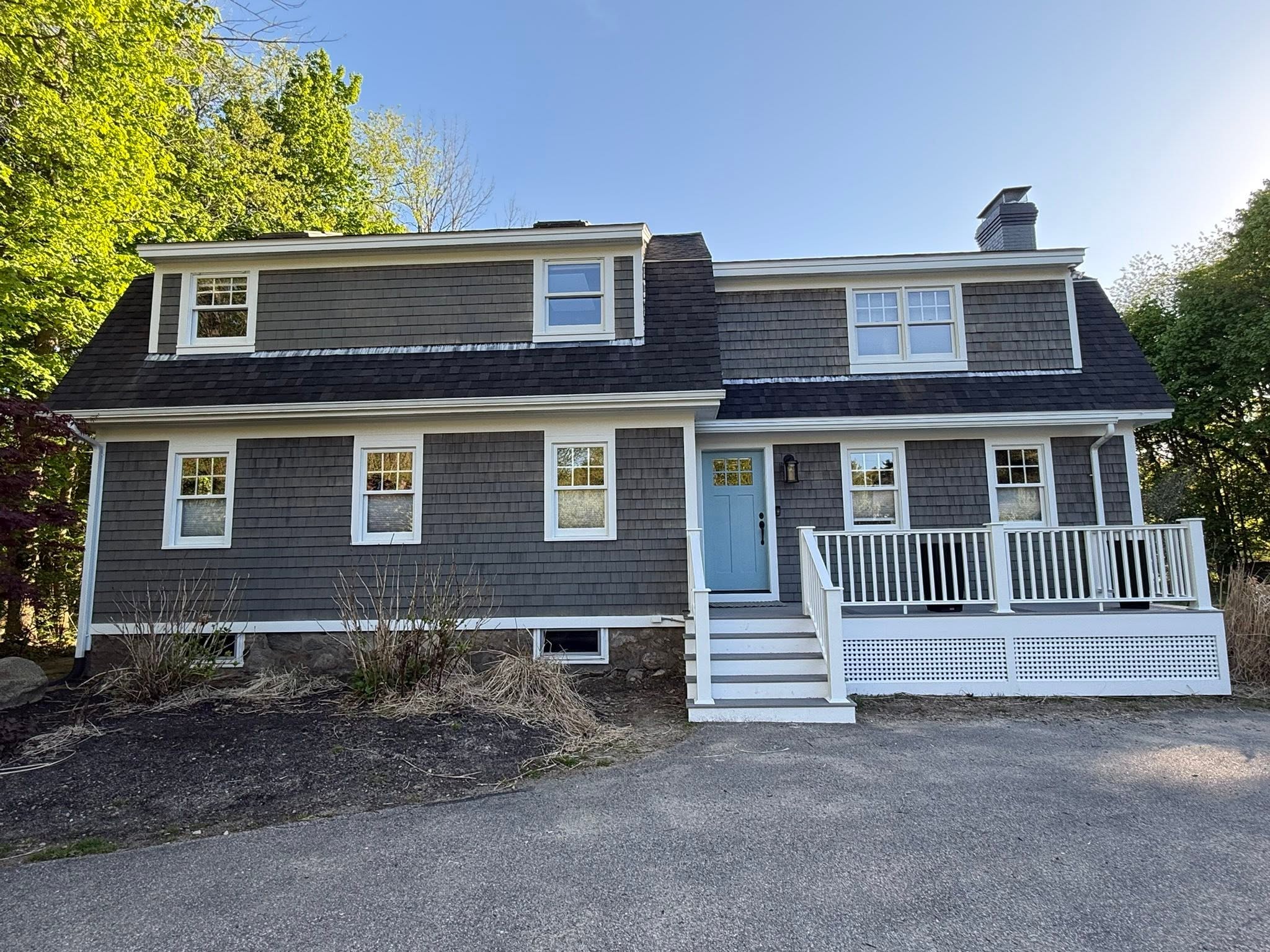 Cedar Stain, Trim & Full Exterior Repaint — photo 3