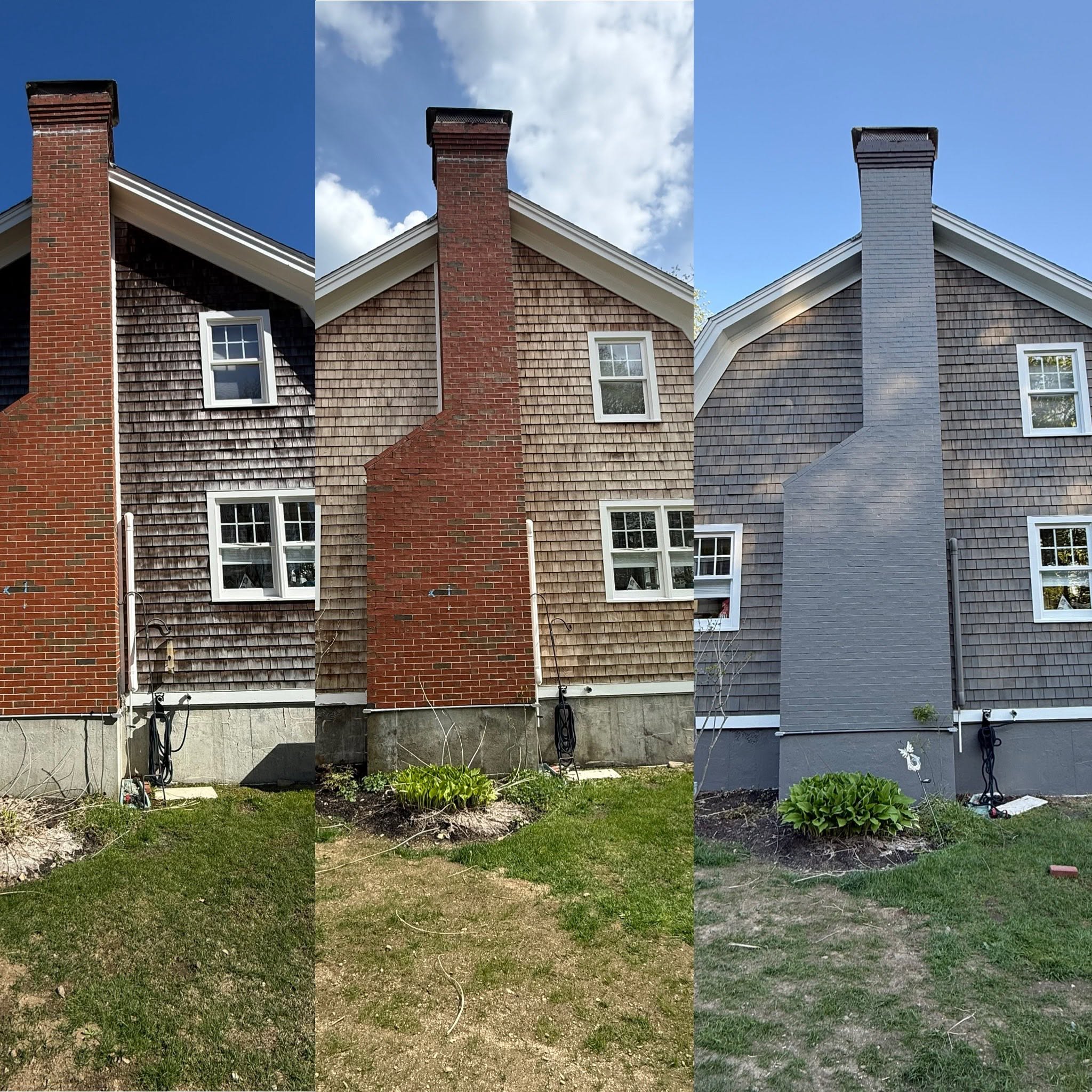 Cedar Stain, Trim & Full Exterior Repaint — photo 5