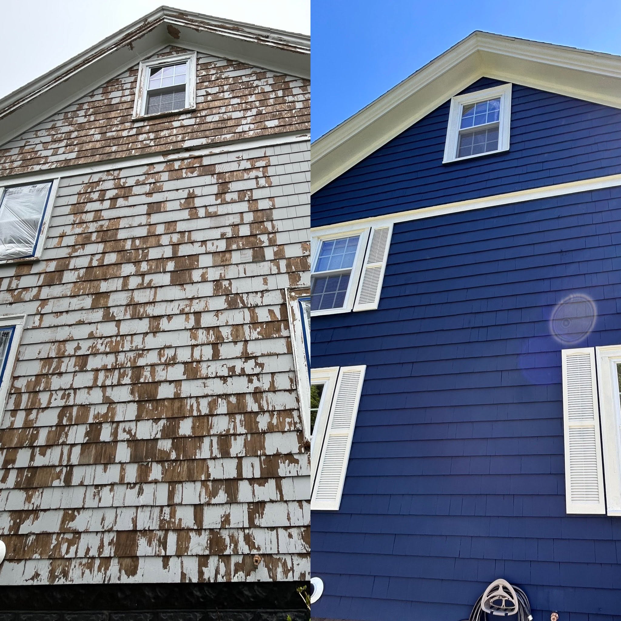 Stunning Transformation — Siding, Trim, Shutters & More, Rye, NH — photo 4