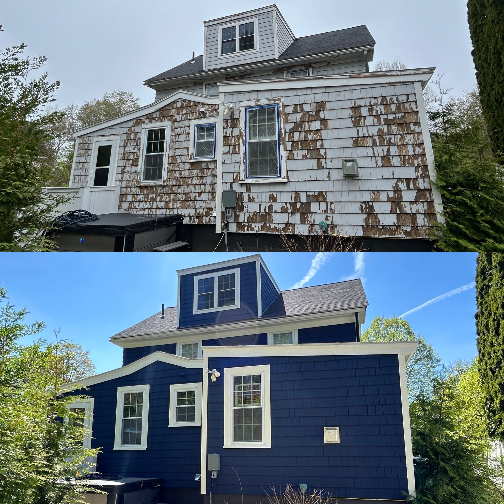 Stunning Transformation — Siding, Trim, Shutters & More, Rye, NH — photo 5