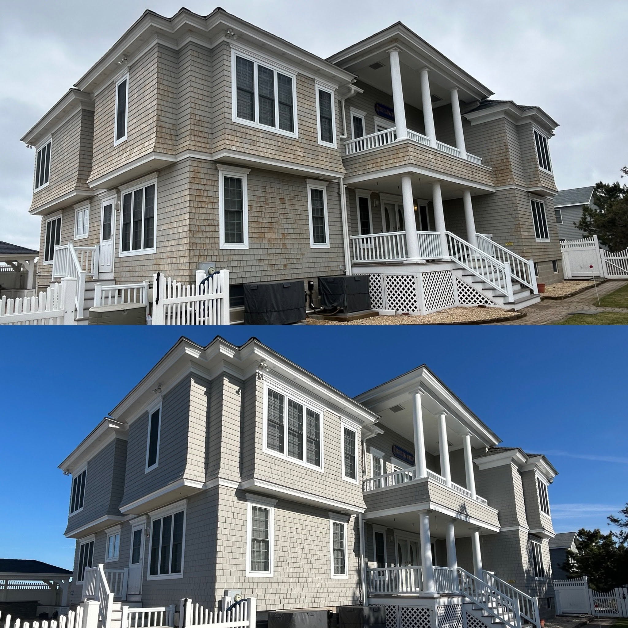 Home & Guest House — Beachside Exterior Paint, Salisbury Beach, MA — photo 4