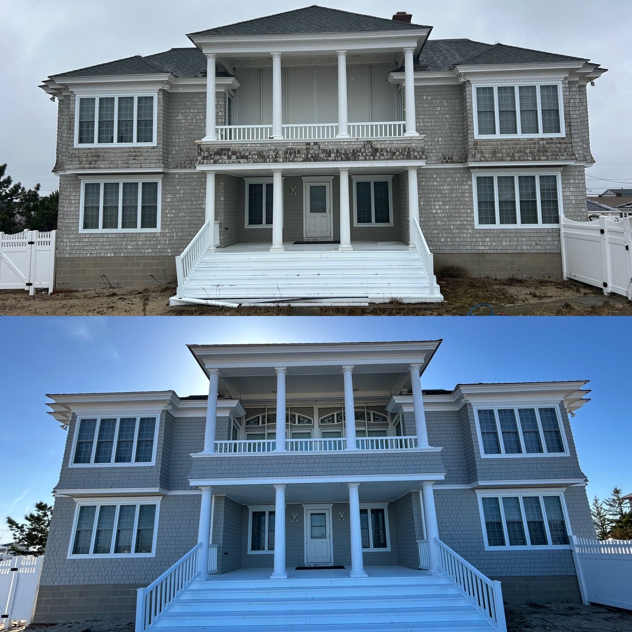 Home & Guest House — Beachside Exterior Paint, Salisbury Beach, MA — photo 5