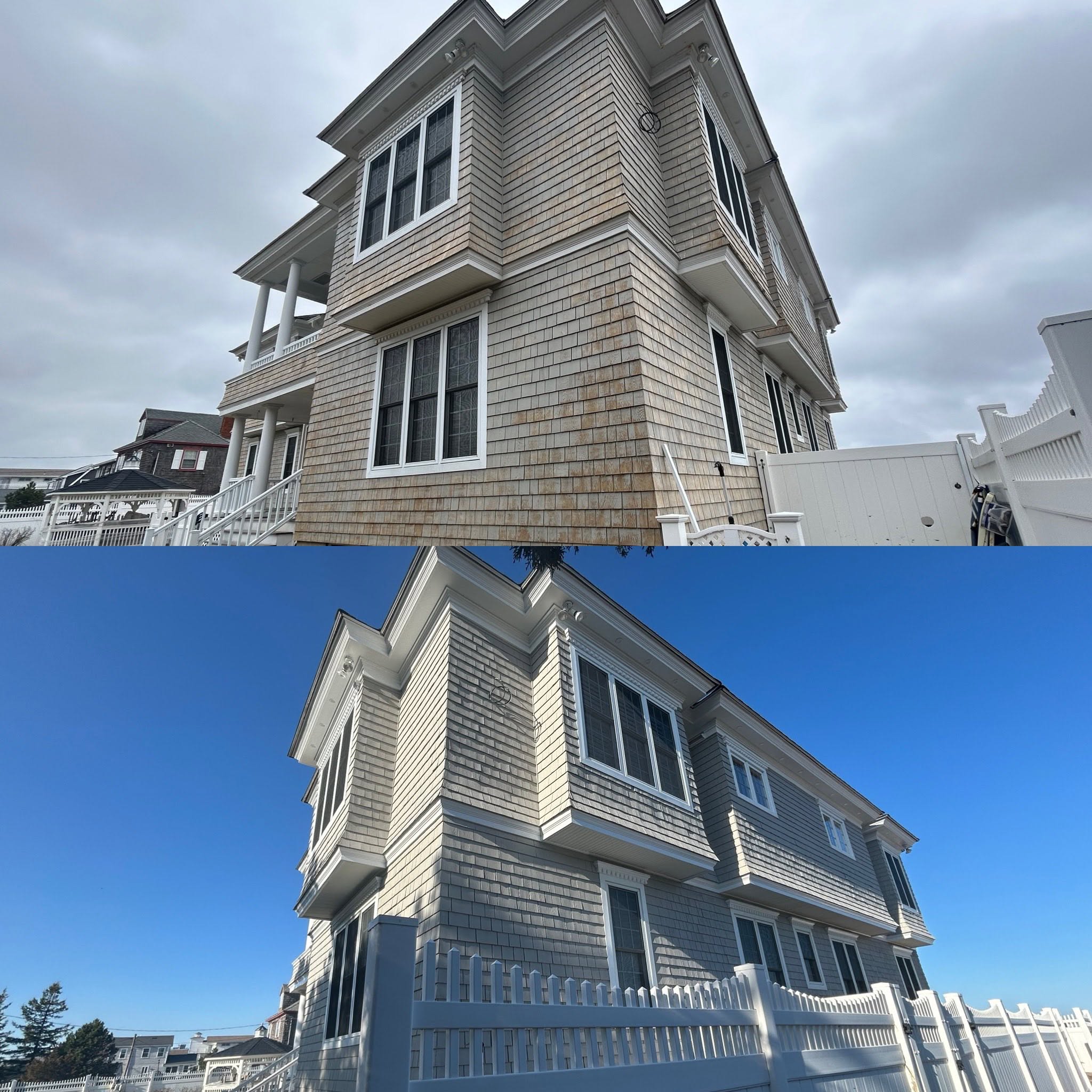Home & Guest House — Beachside Exterior Paint, Salisbury Beach, MA — photo 8