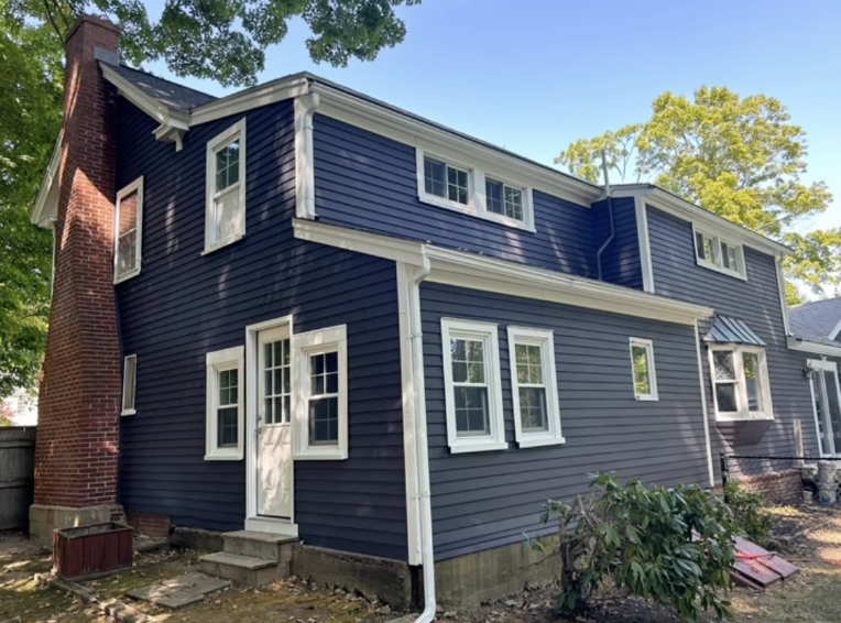 Complete Exterior Renovation on an 1835 Home — West Newbury, MA
