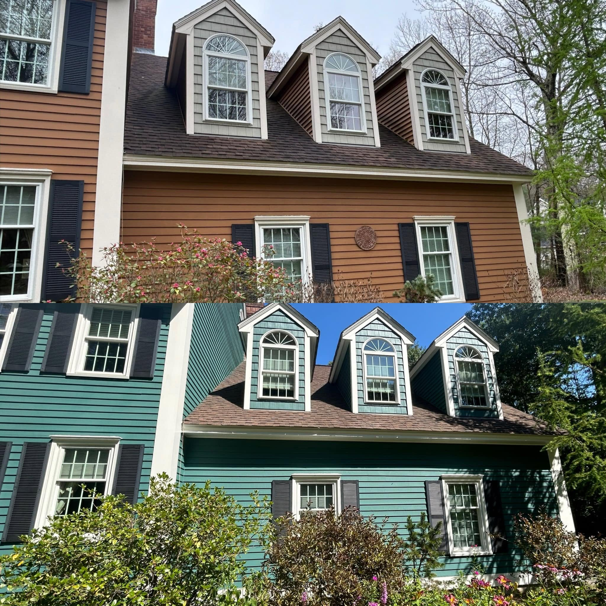 Full Exterior Siding & Trim Repaint — photo 2