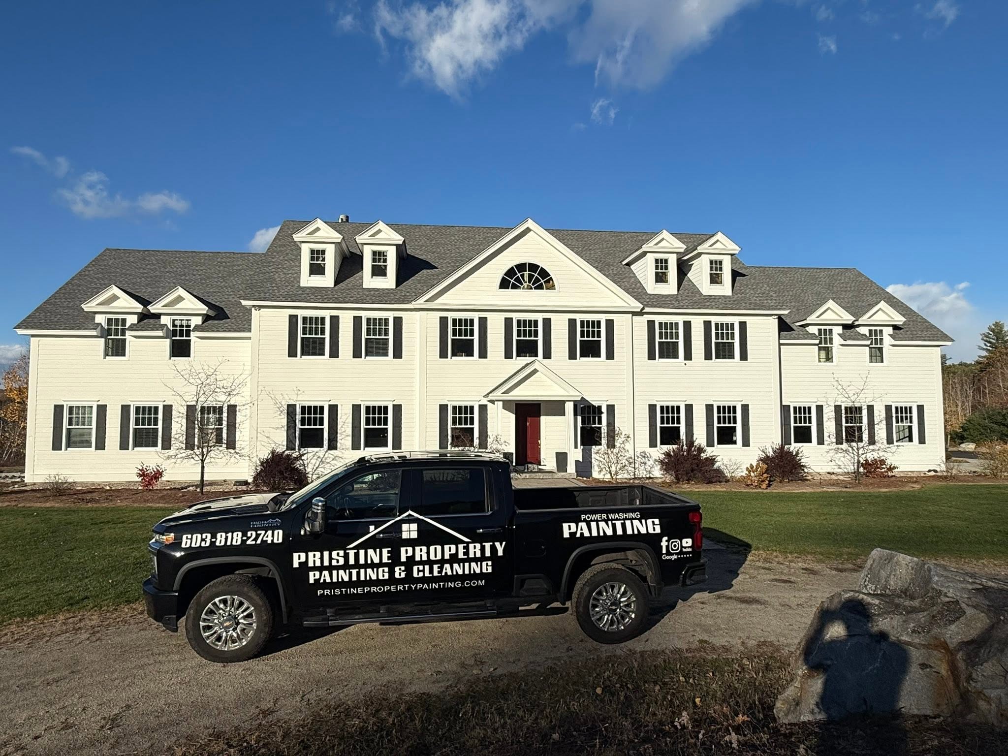 Exterior & Interior on a 13,000 Sq Ft Custom Home — Wolfeboro, NH