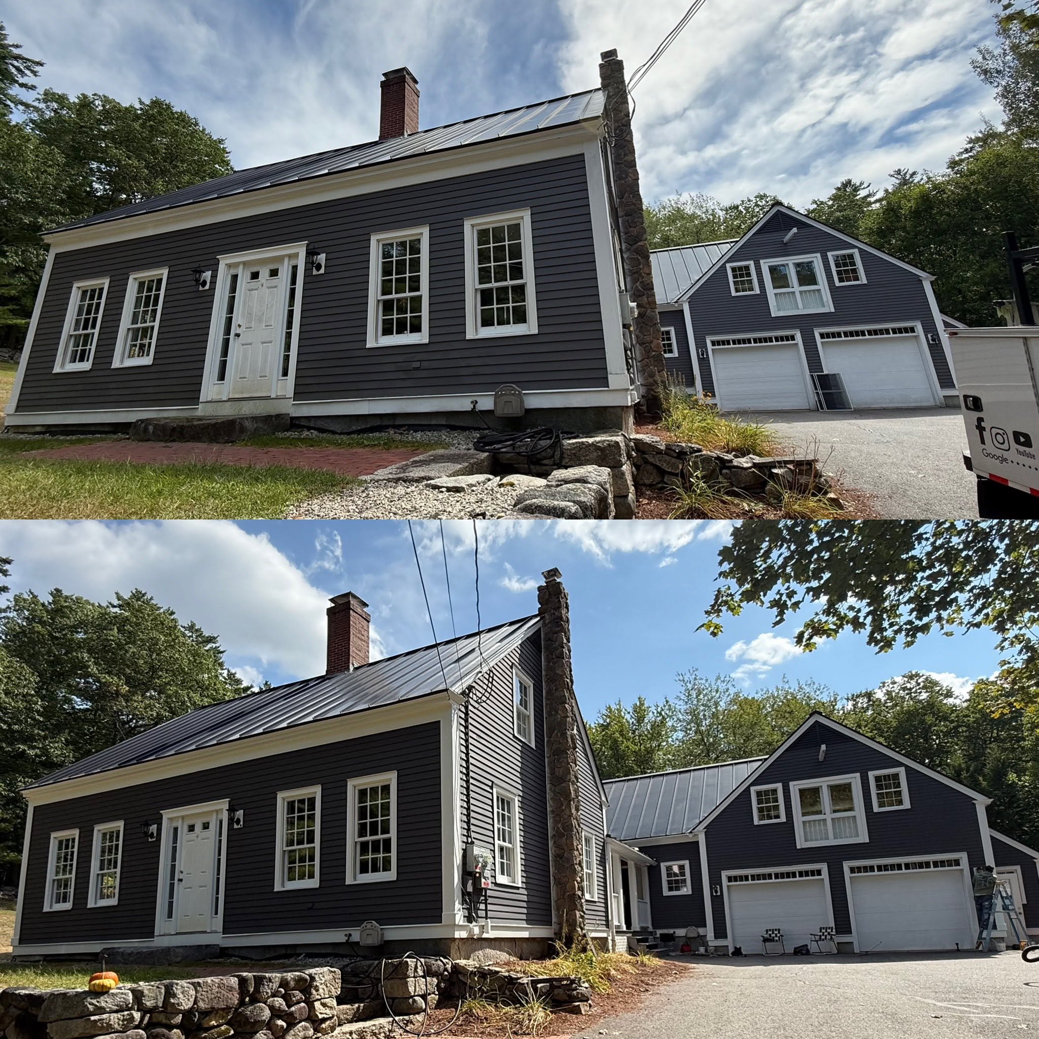 Complete Exterior Stain & Trim Paint — Wolfeboro, NH — photo 9