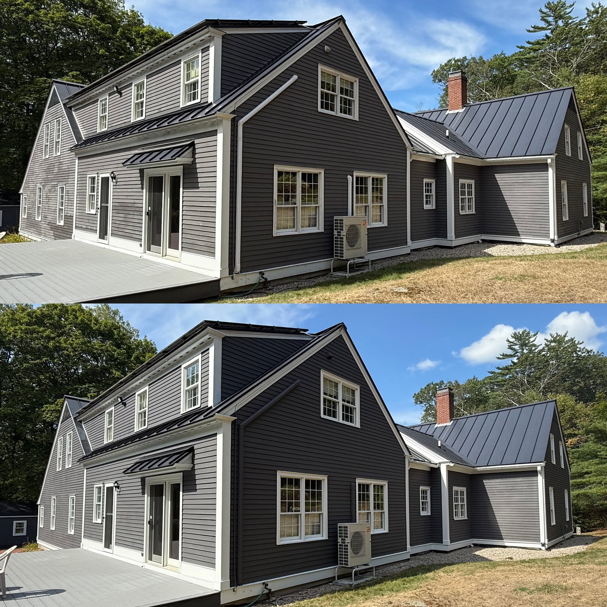 Complete Exterior Stain & Trim Paint — Wolfeboro, NH — photo 1