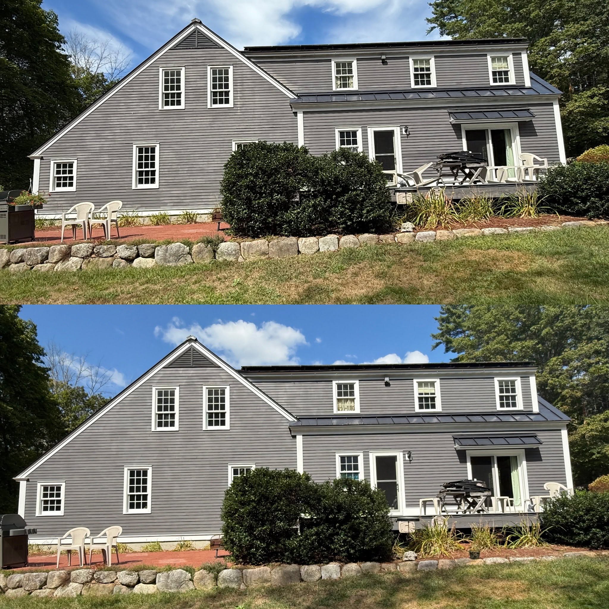 Complete Exterior Stain & Trim Paint — Wolfeboro, NH — photo 3
