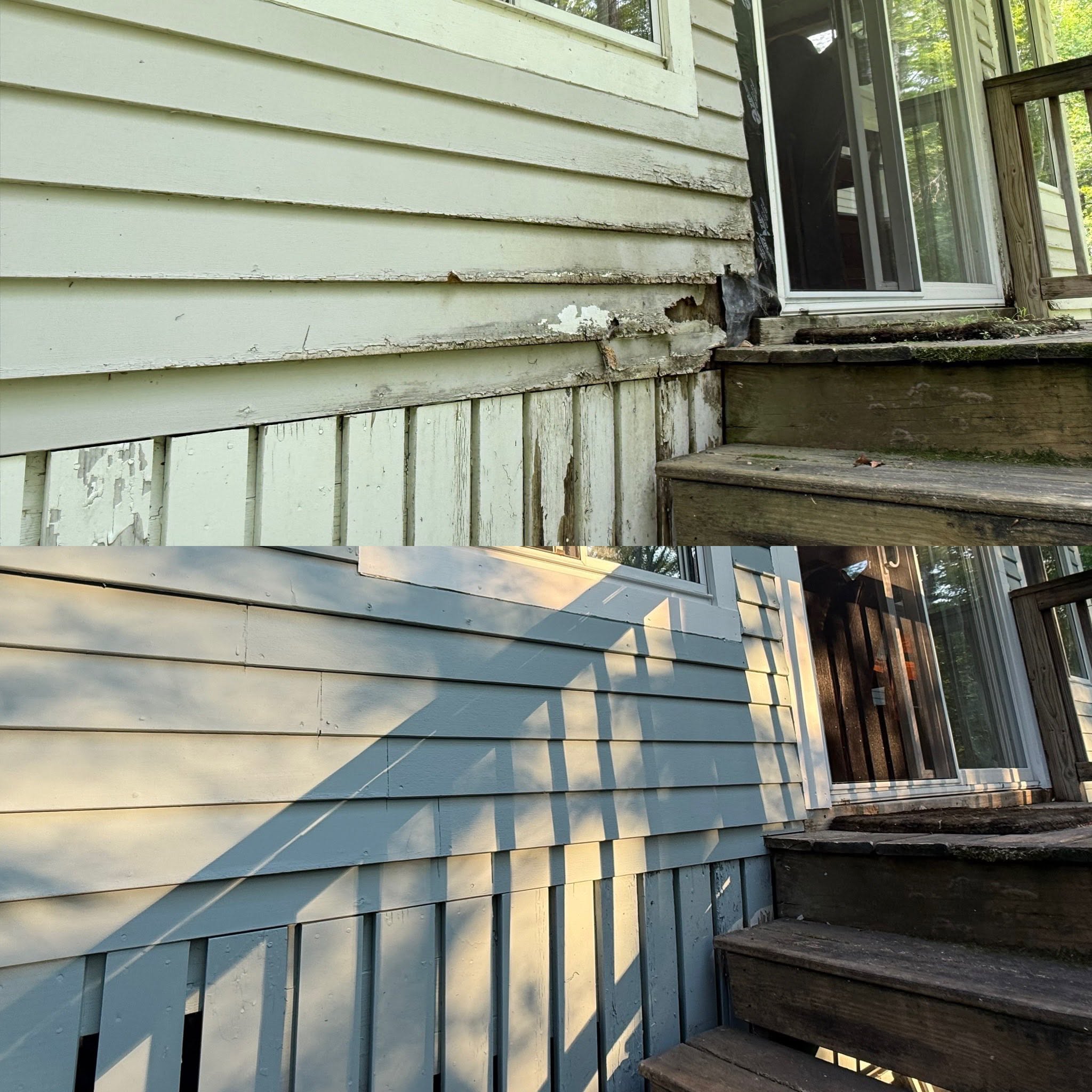 Rot Repair & Full Exterior — Two-Day Crew, Wolfeboro, NH
