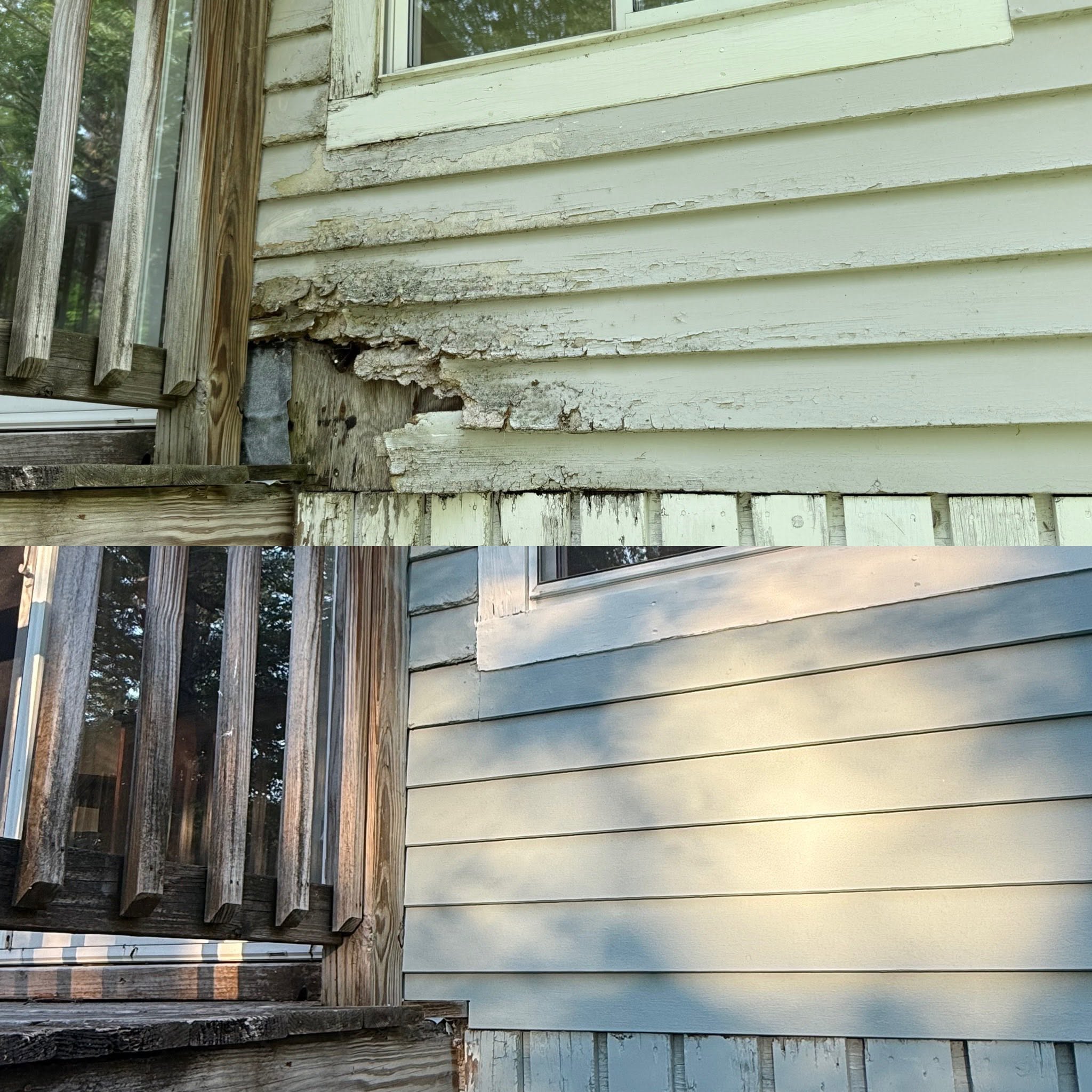 Rot Repair & Full Exterior — Two-Day Crew, Wolfeboro, NH — photo 1