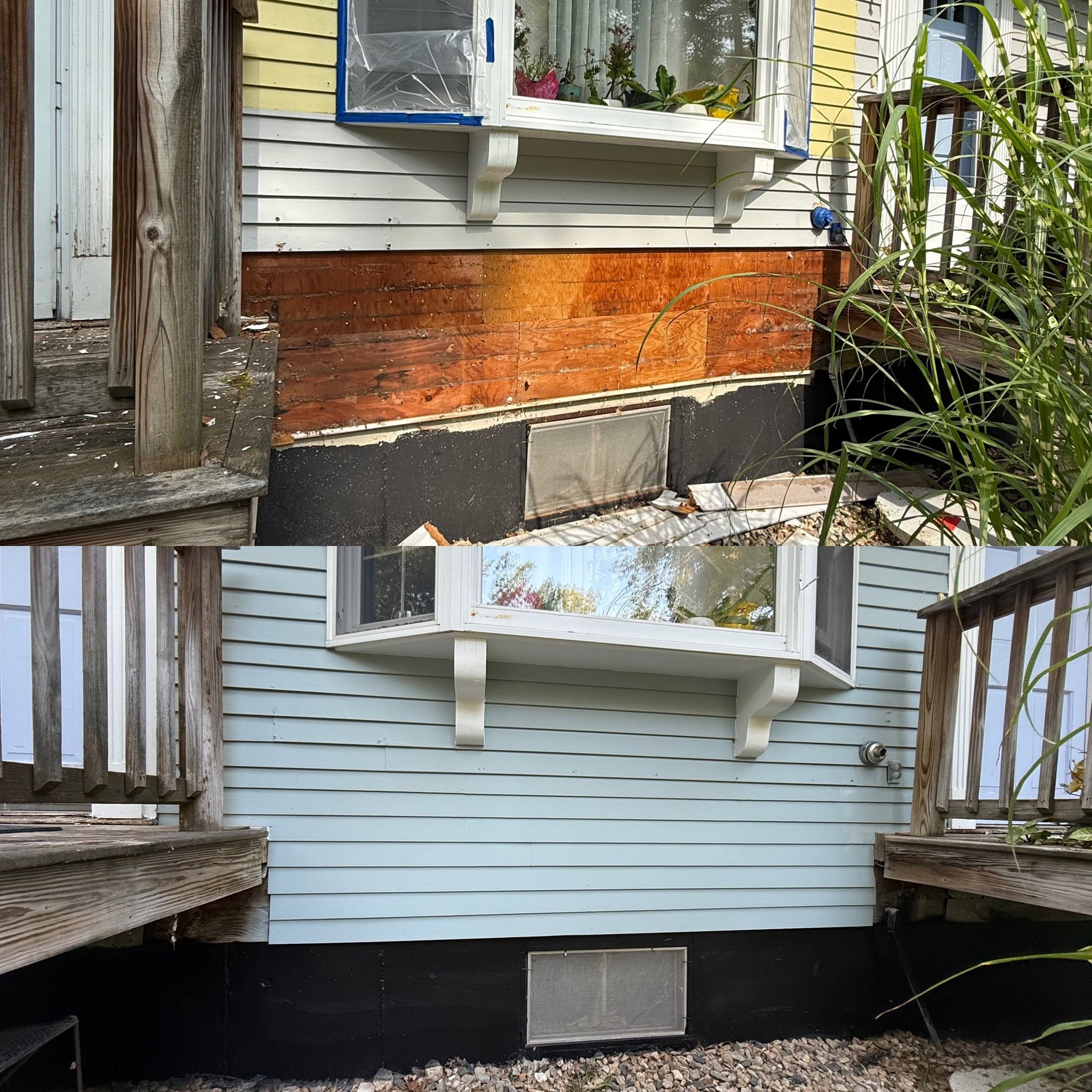 Rot Repair & Full Exterior — Two-Day Crew, Wolfeboro, NH — photo 3