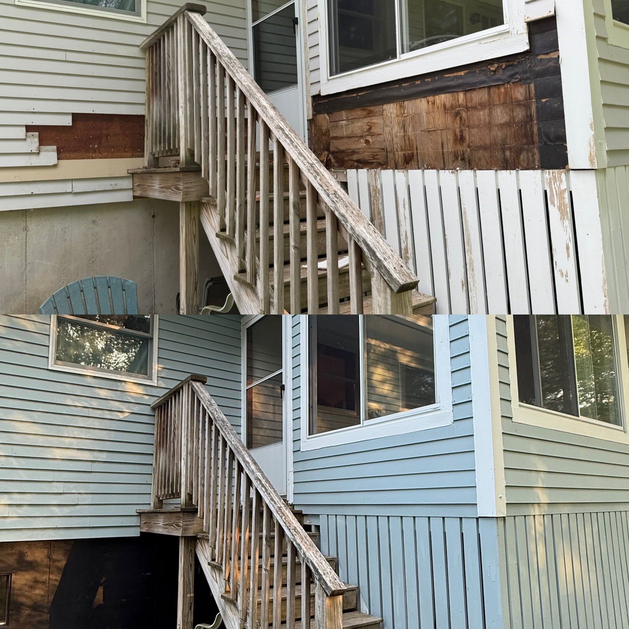 Rot Repair & Full Exterior — Two-Day Crew, Wolfeboro, NH — photo 4