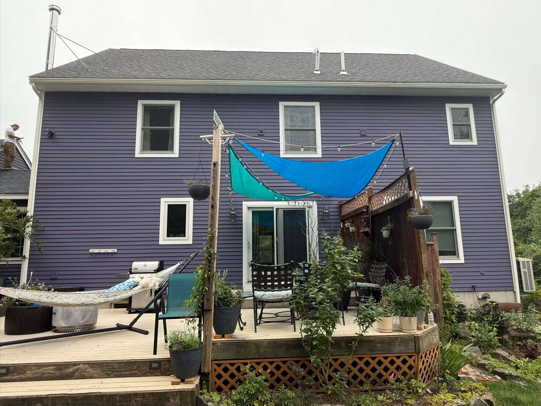 Custom Color Exterior — 4 Painters, 2 Days, York, ME — photo 3