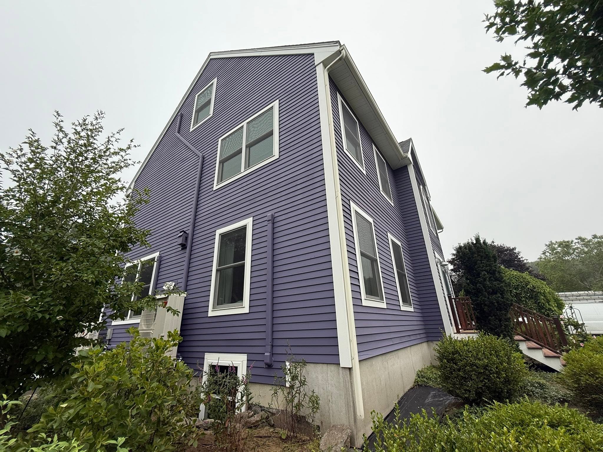 Custom Color Exterior — 4 Painters, 2 Days, York, ME — photo 4
